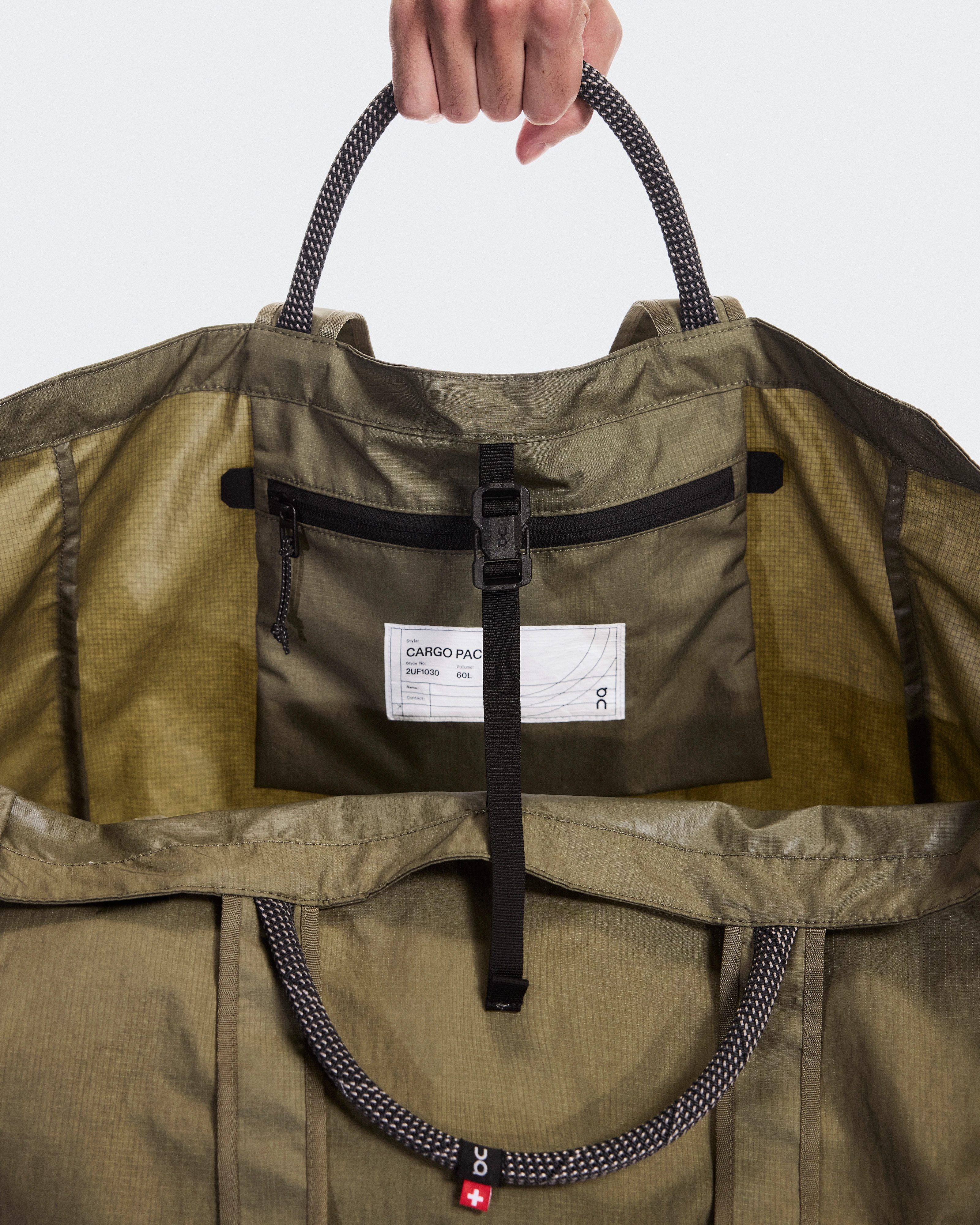 On Cargo Pack 60L Olive Unisex Bags