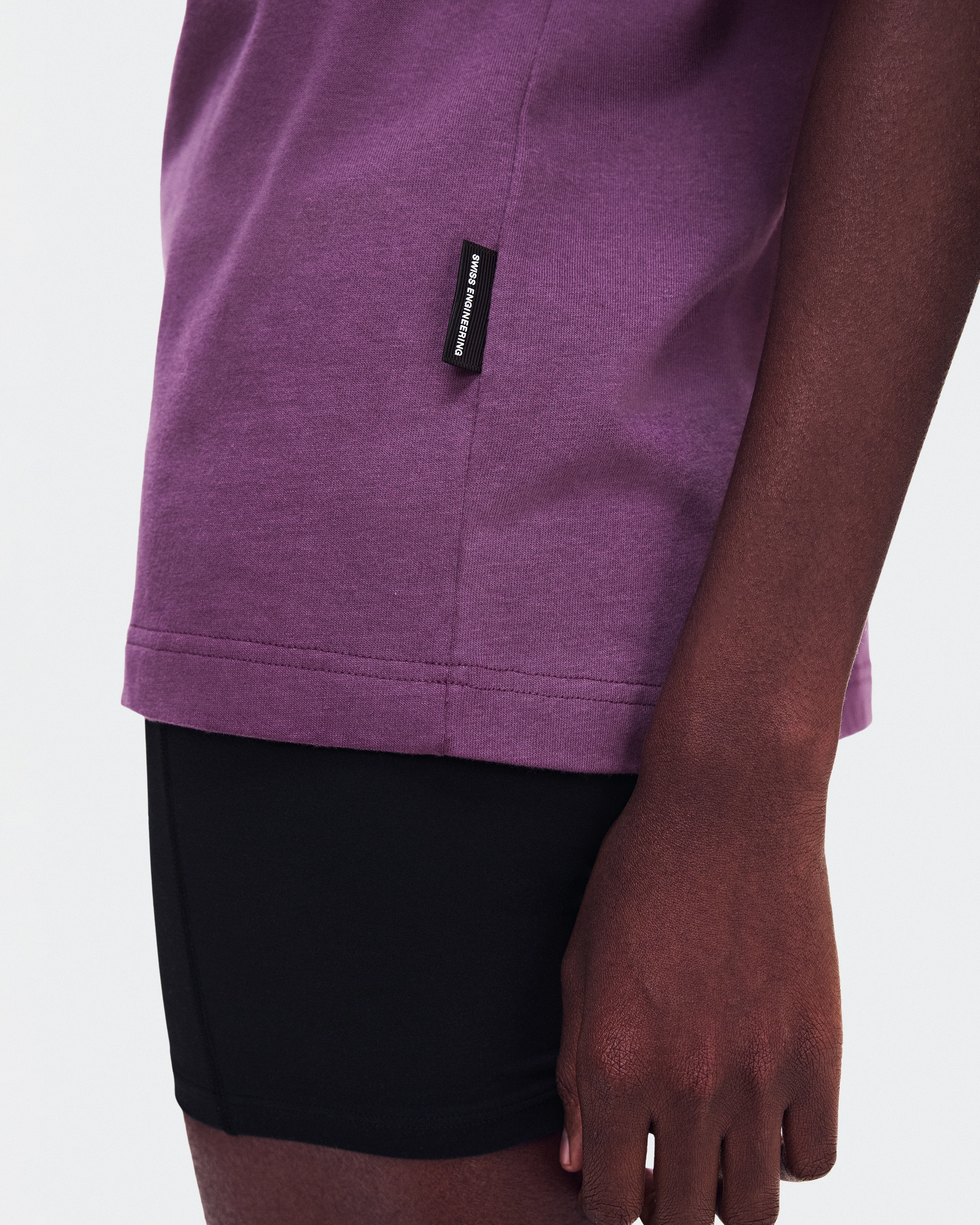 On Club-T Swing Cassis Women Tops and t-shirts