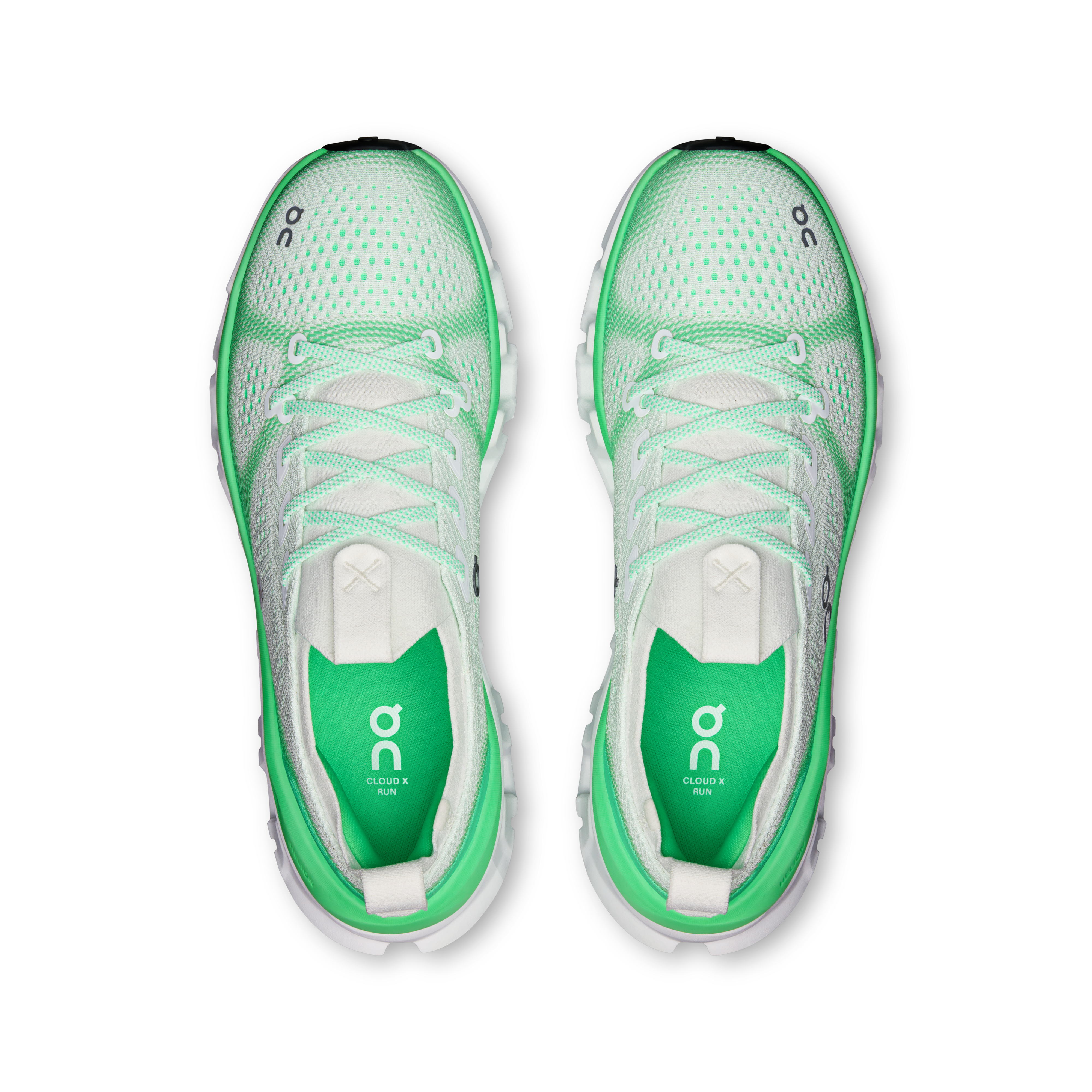 On Cloud X Tempo Ivory & Verdite Men Active life Shoes