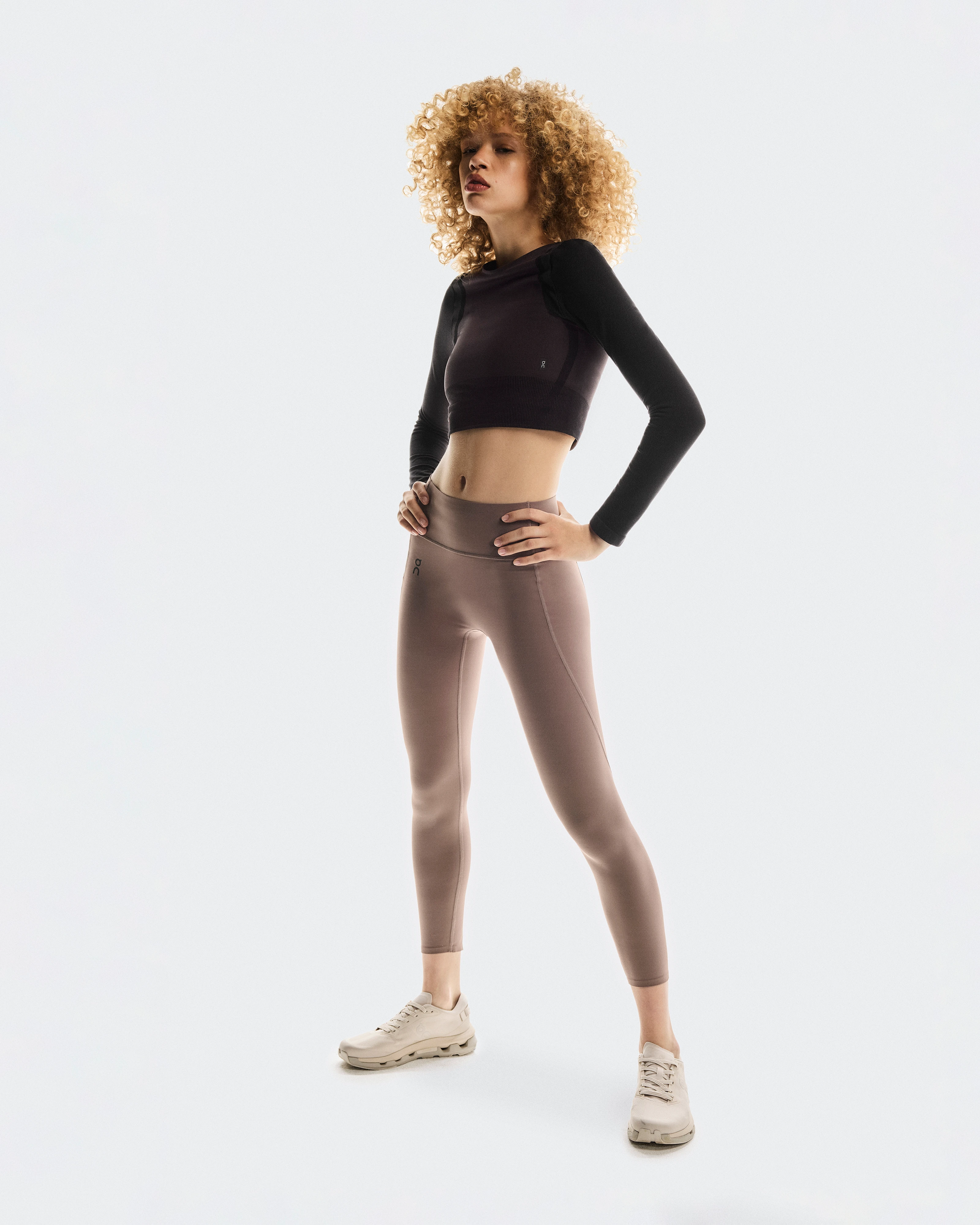 On Studio Tights 7/8 Ash Women Tights