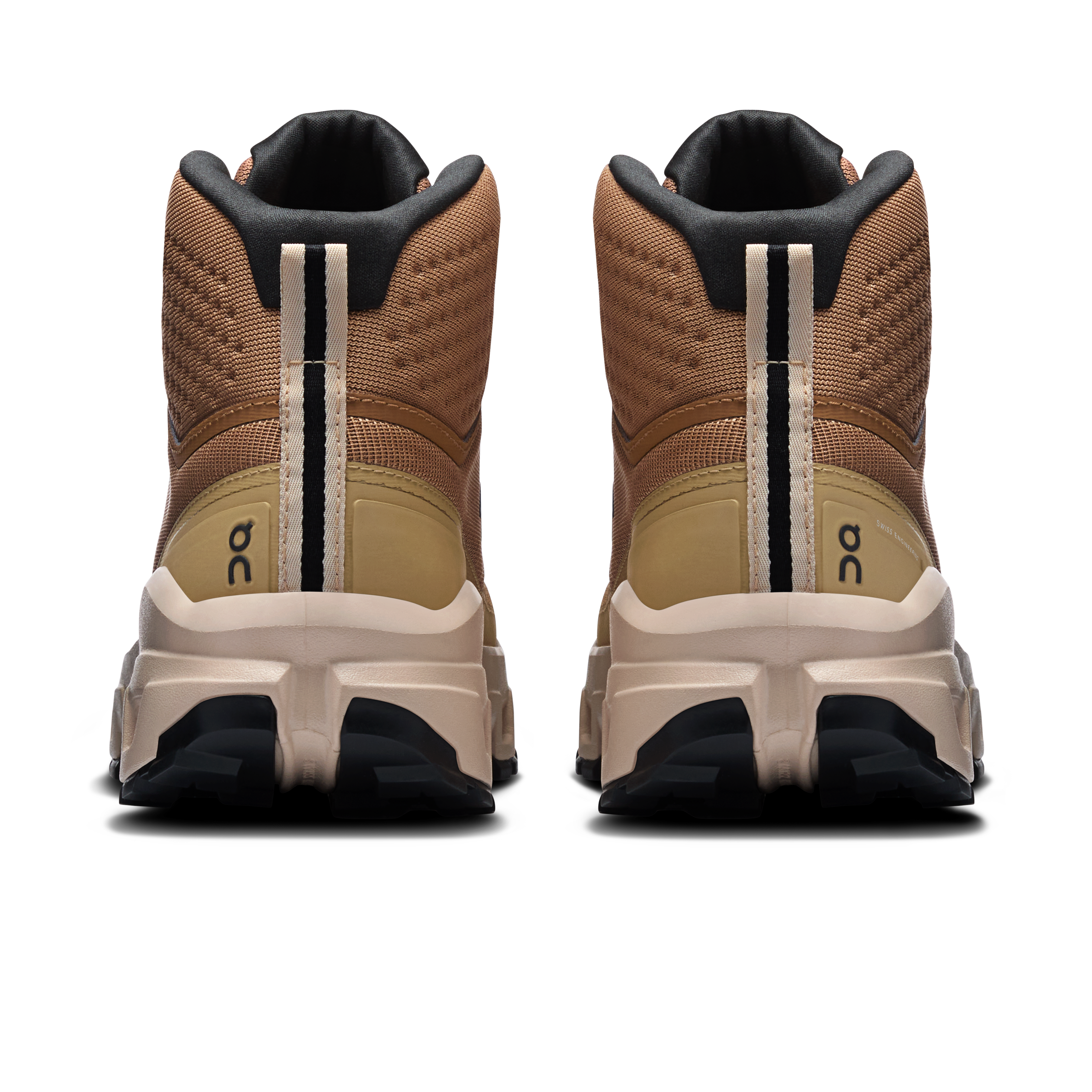 On Cloudrock Mid Waterproof Sphinx & Sand Women Hiking Shoes