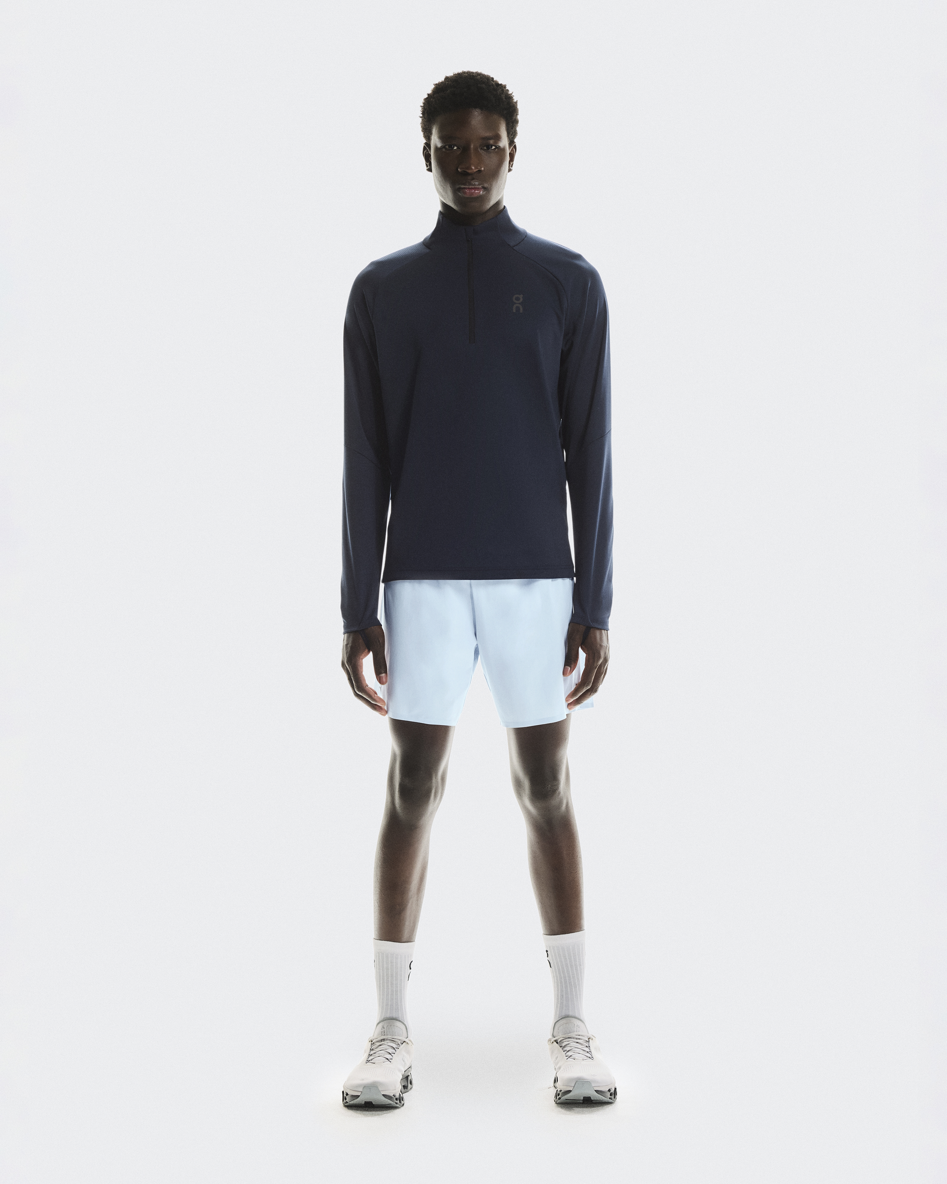 On Climate Shirt Sudadera para Hombre en Navy, Talla: XS, Polyester