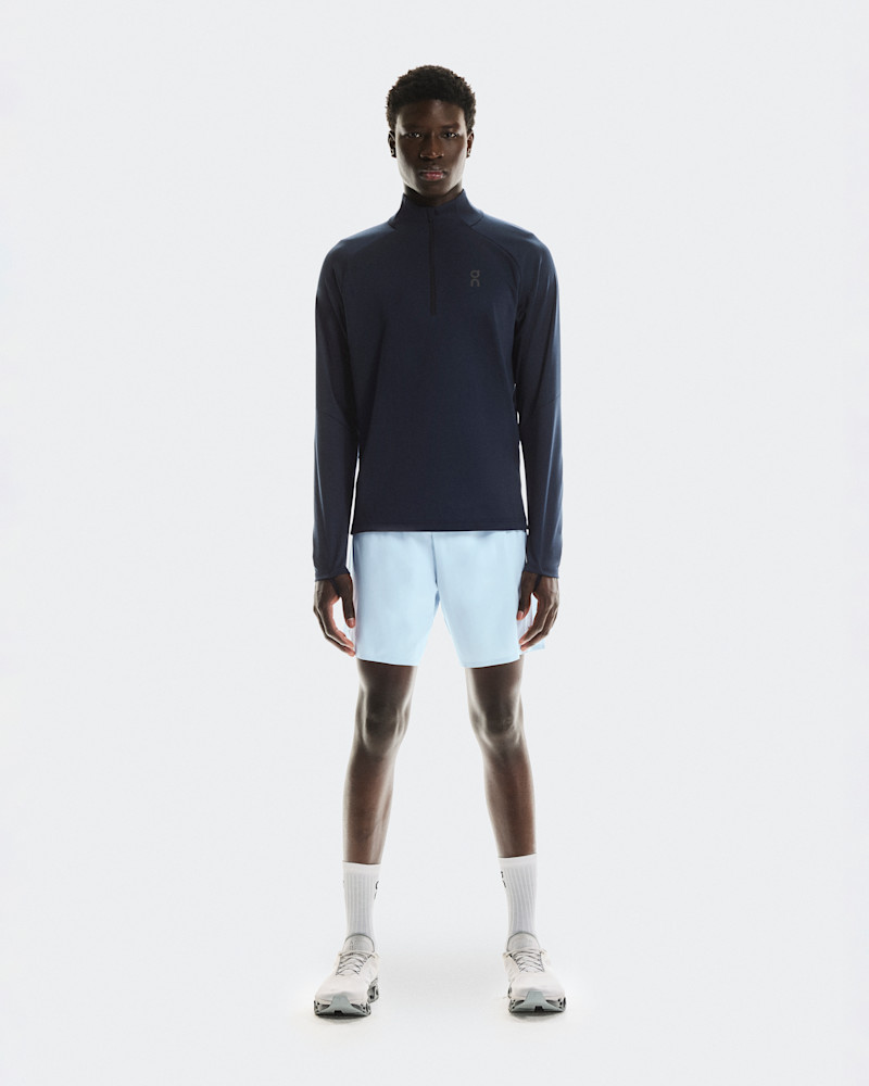 On Men's Climate Shirt Sweater in Navy, Size: Medium, Polyester/Polyamide