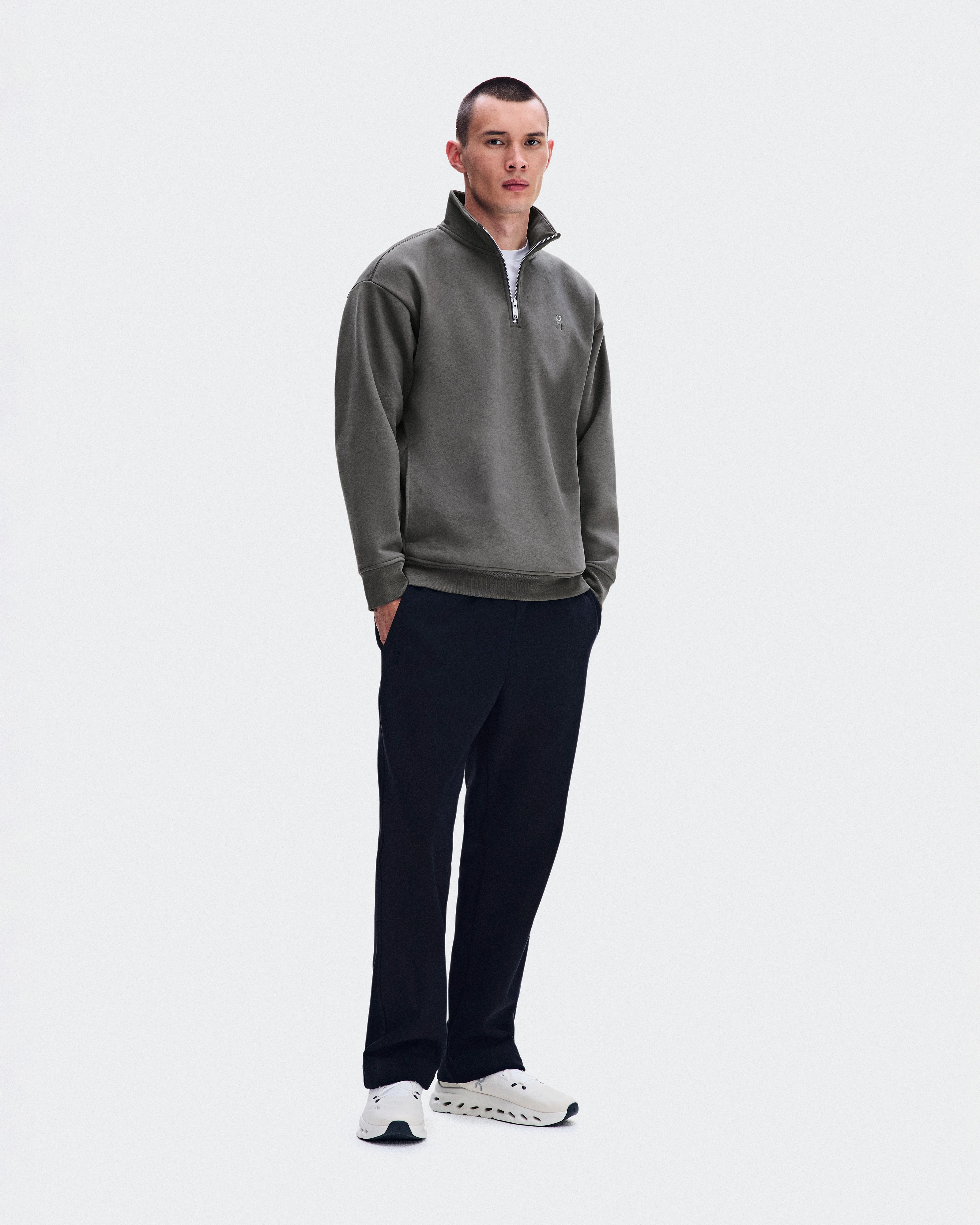 On Club Collective 1/4 Zip Ember Men Hoodies and sweatshirts