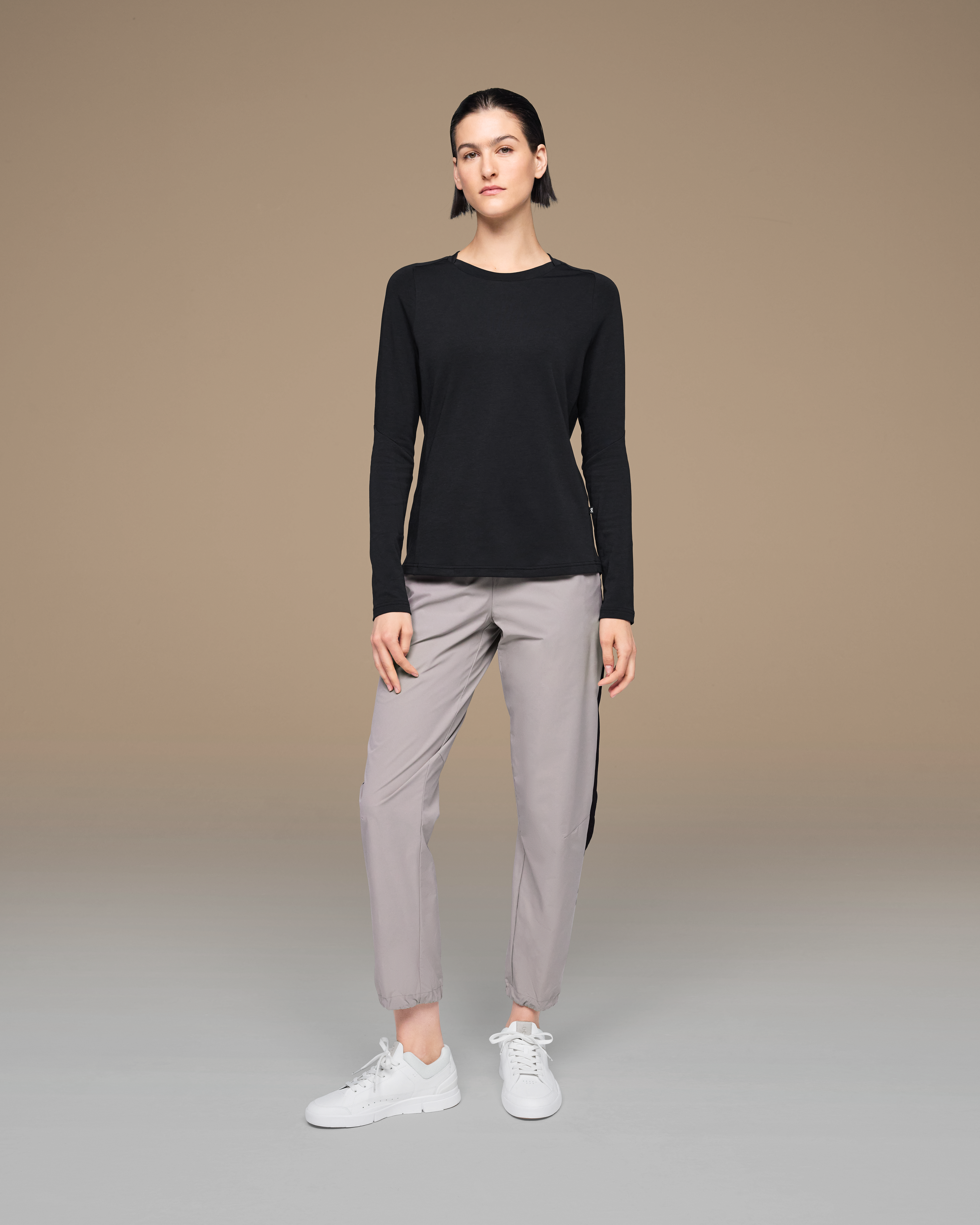 Tシャツ・カットソー SELF PORTRAIT Women Tunic Tops RS25121TAB Black Women's Focus Long-T | Black | On Sweden