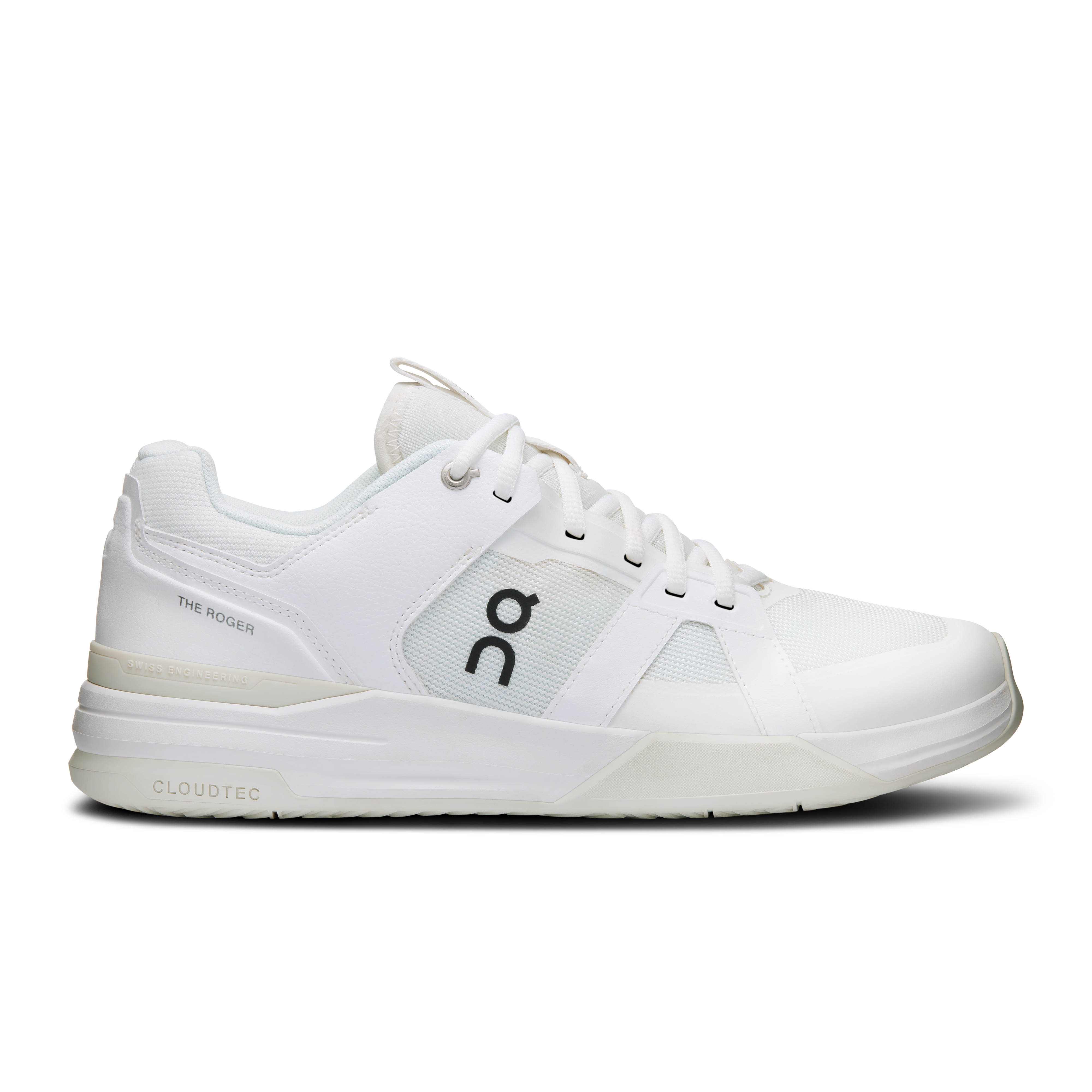 THE ROGER Clubhouse Pro Tennis Shoe in White/Ice