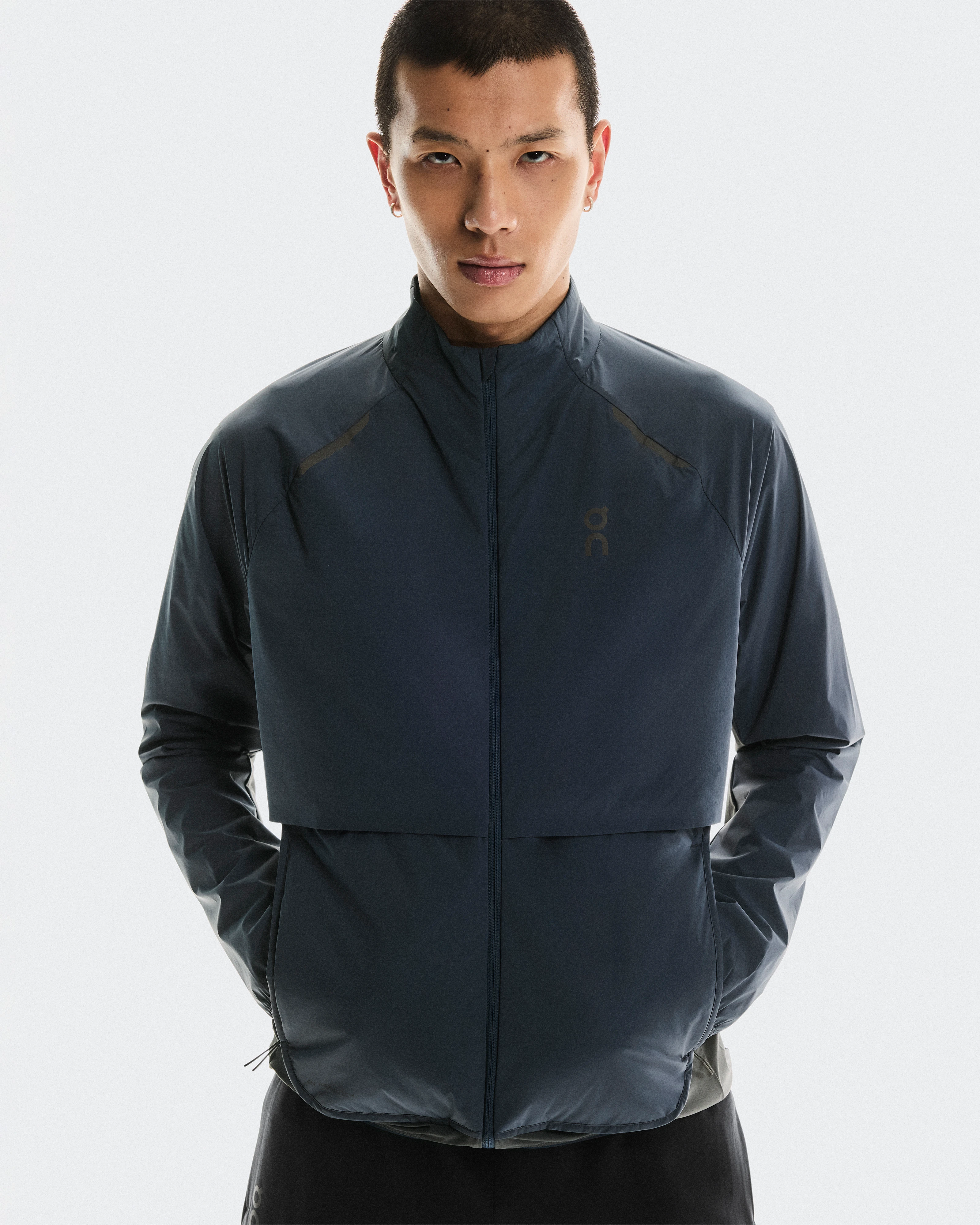 On Weather Jacket Insulated Navy & Eclipse Men Jackets