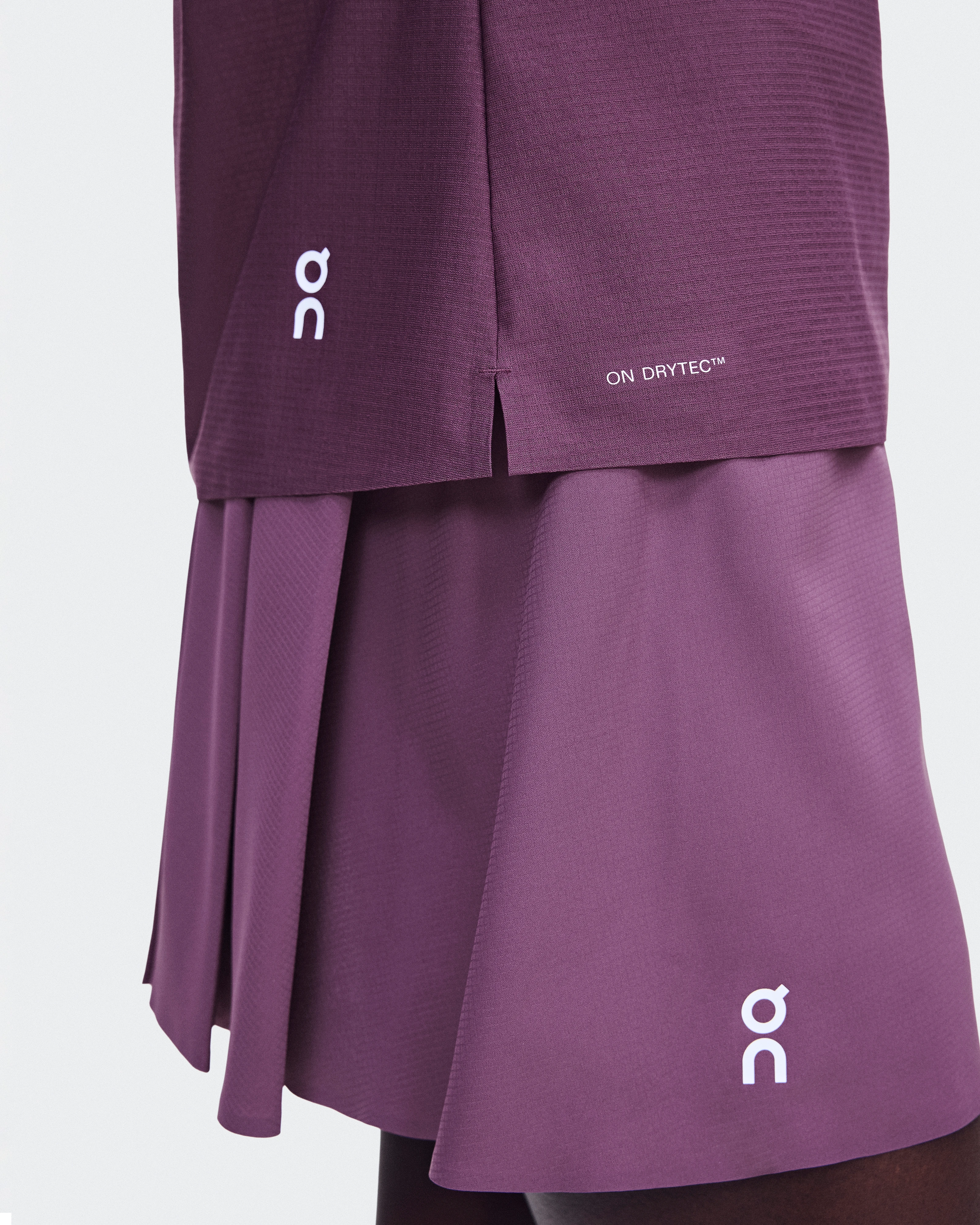 On Court Skirt Pleated Cassis Feminino Saias