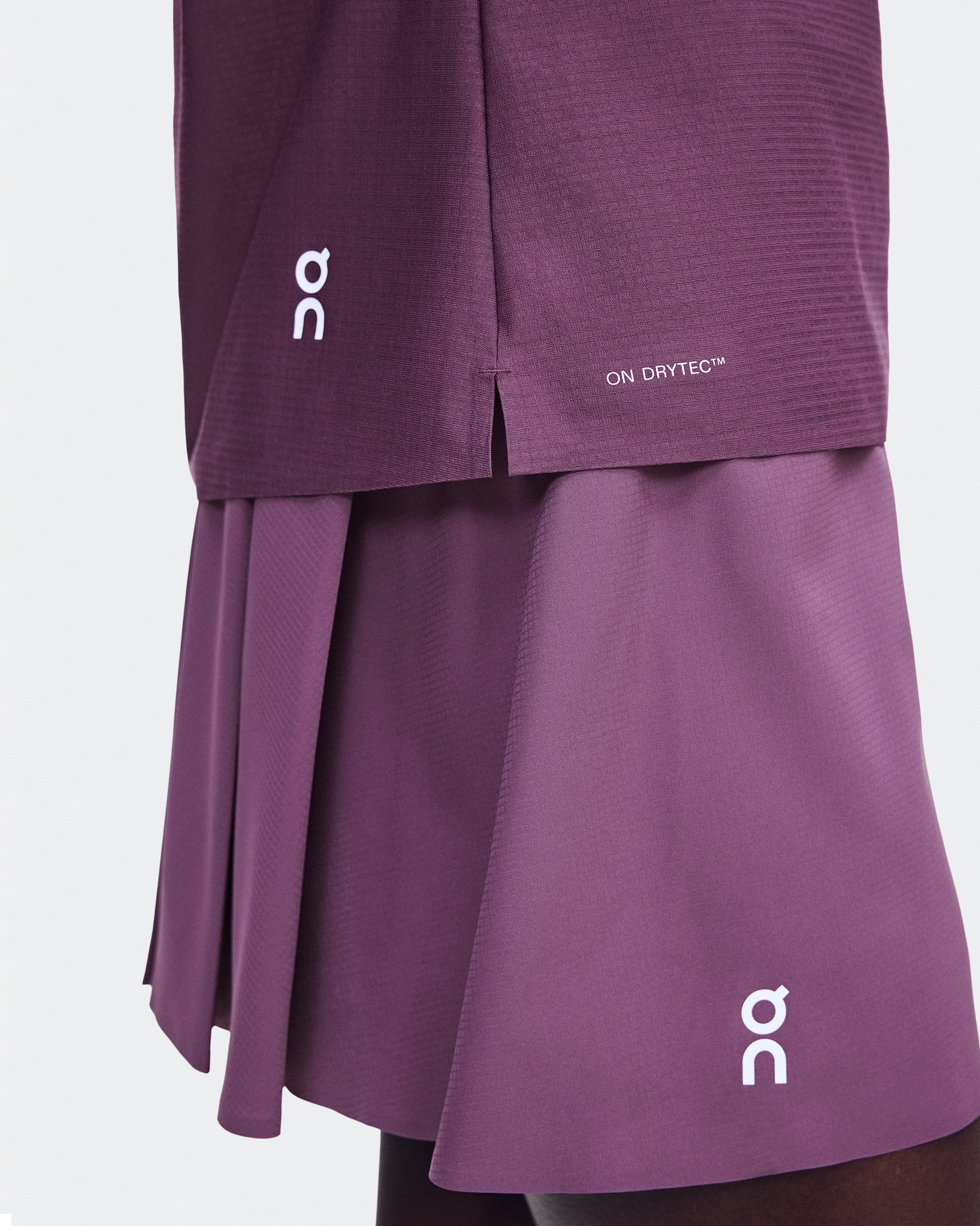 Women's Court Skirt Pleated Cassis - thumbnail 8