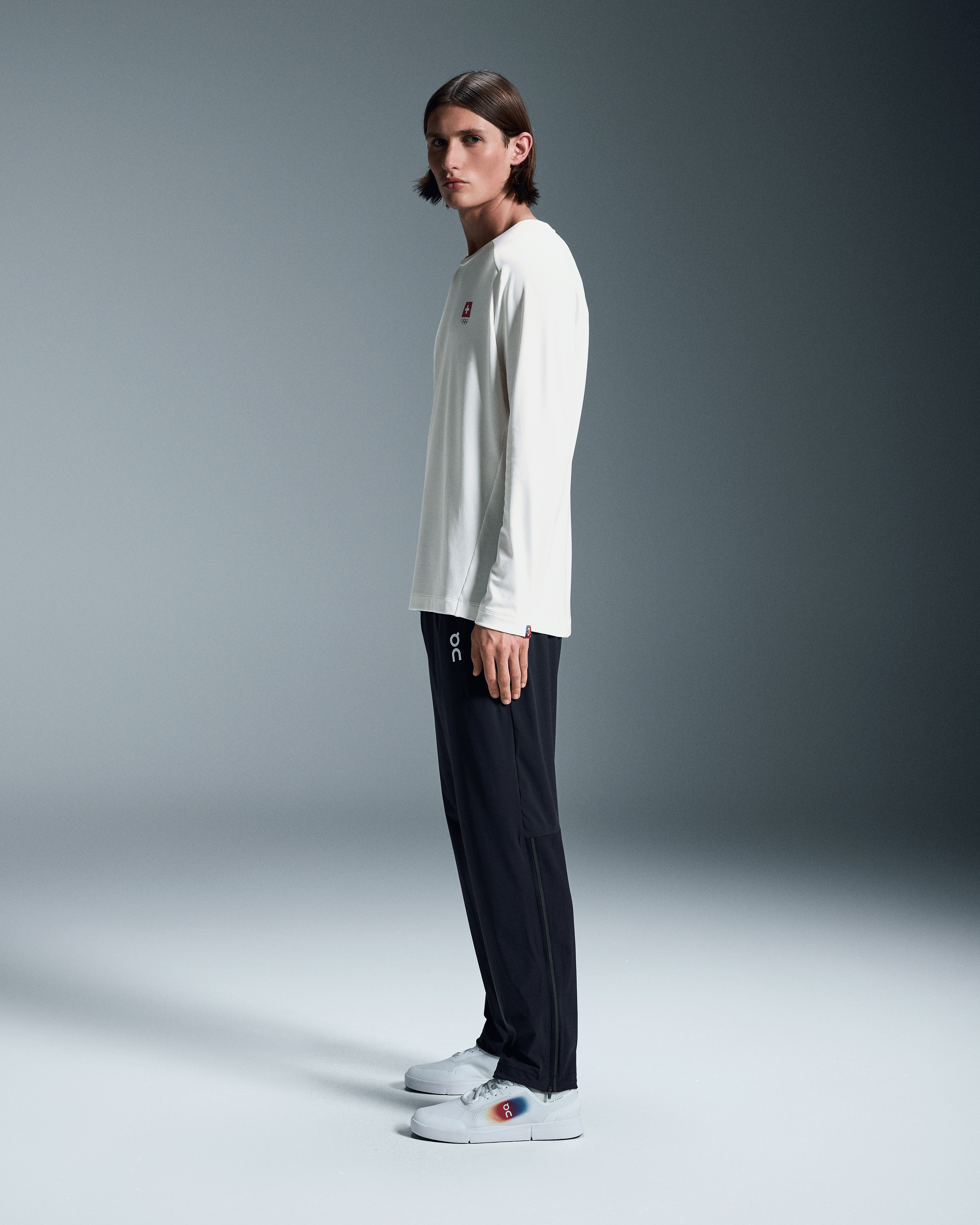 On Swiss Olympic Track Pants Ink Men Pants
