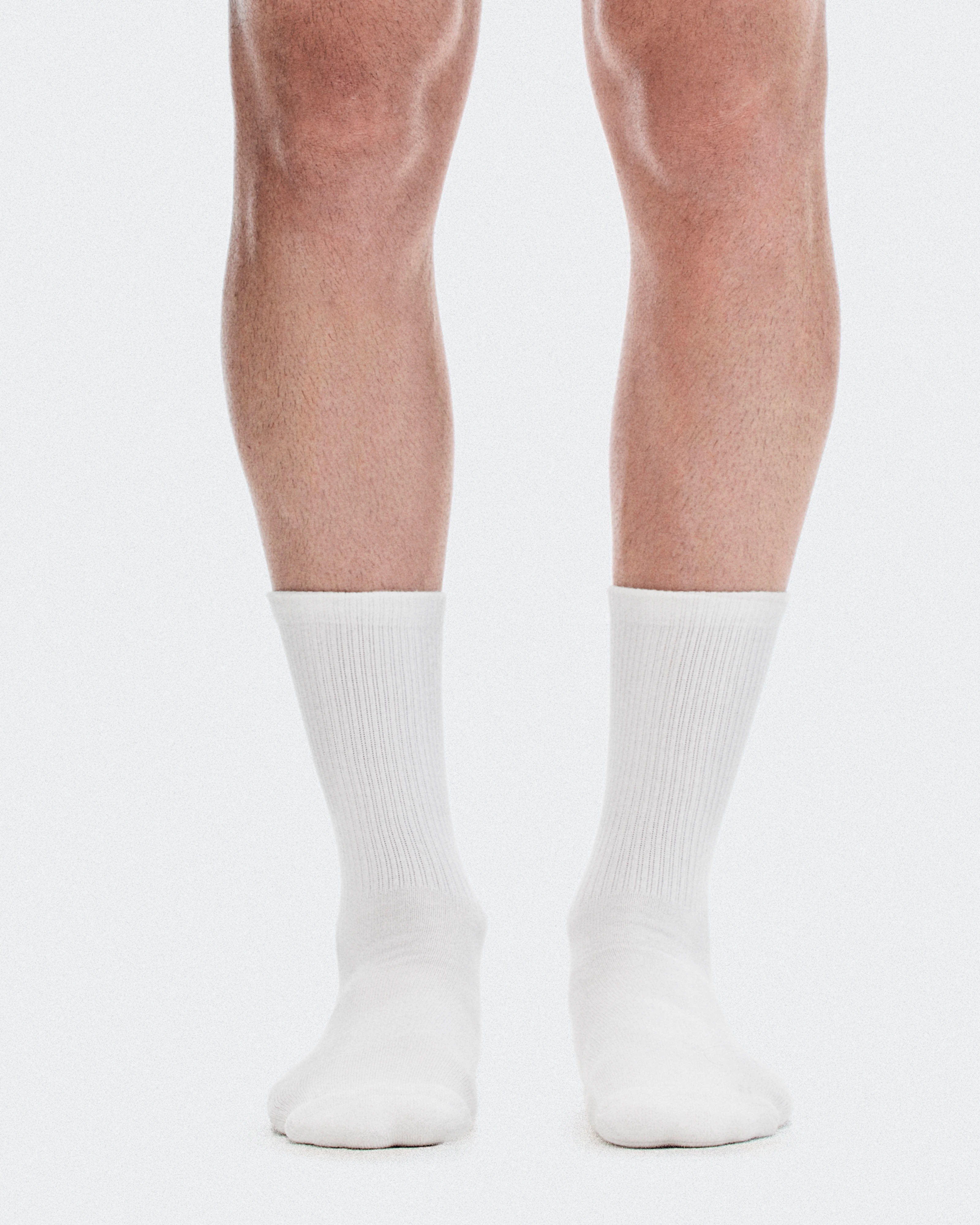 On Club Sock High 2P White Unisex Socks