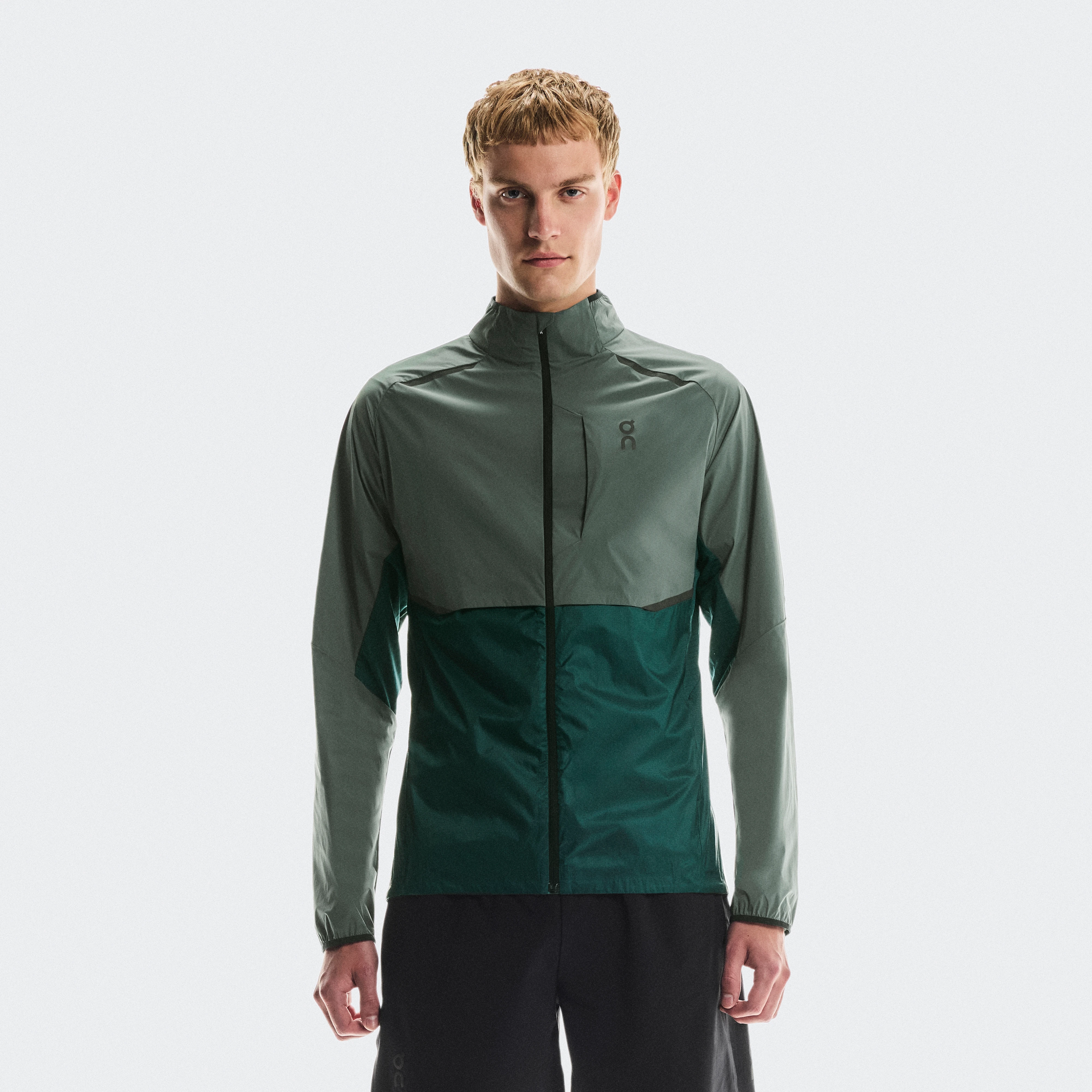 On Weather Jacket Verde Uomo Uomo – Corsa, protezione e leggerezza, tessuto antivento Giacche