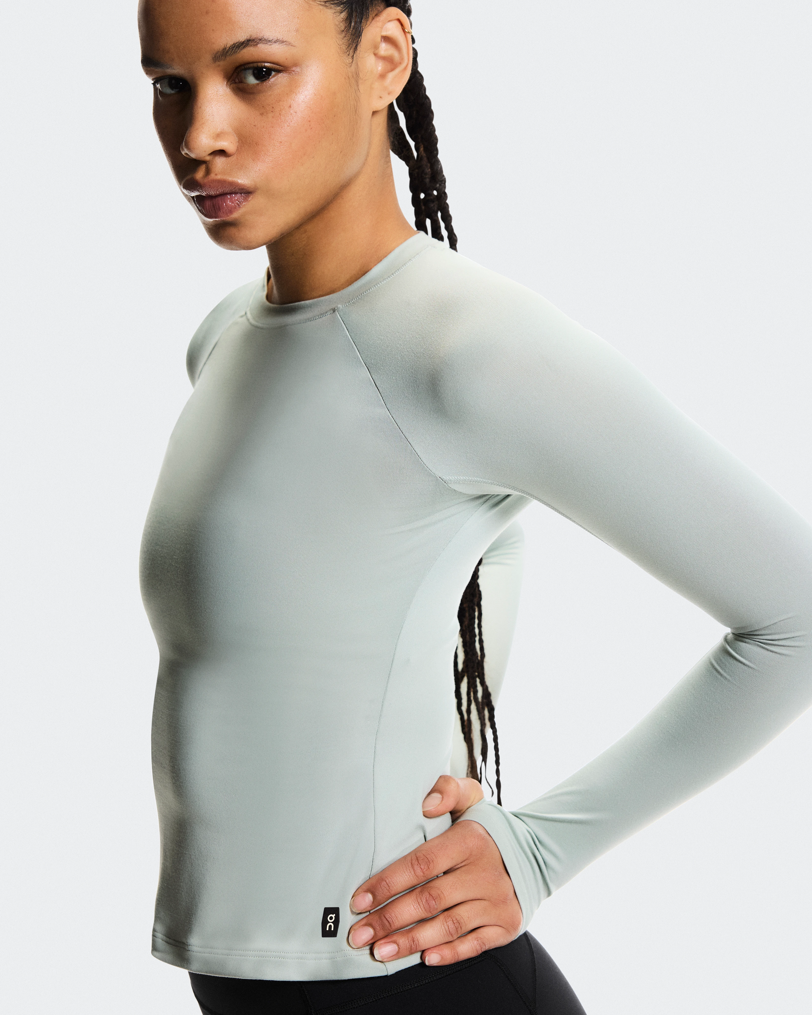 On Studio Long-T Mineral Women Tops and t-shirts