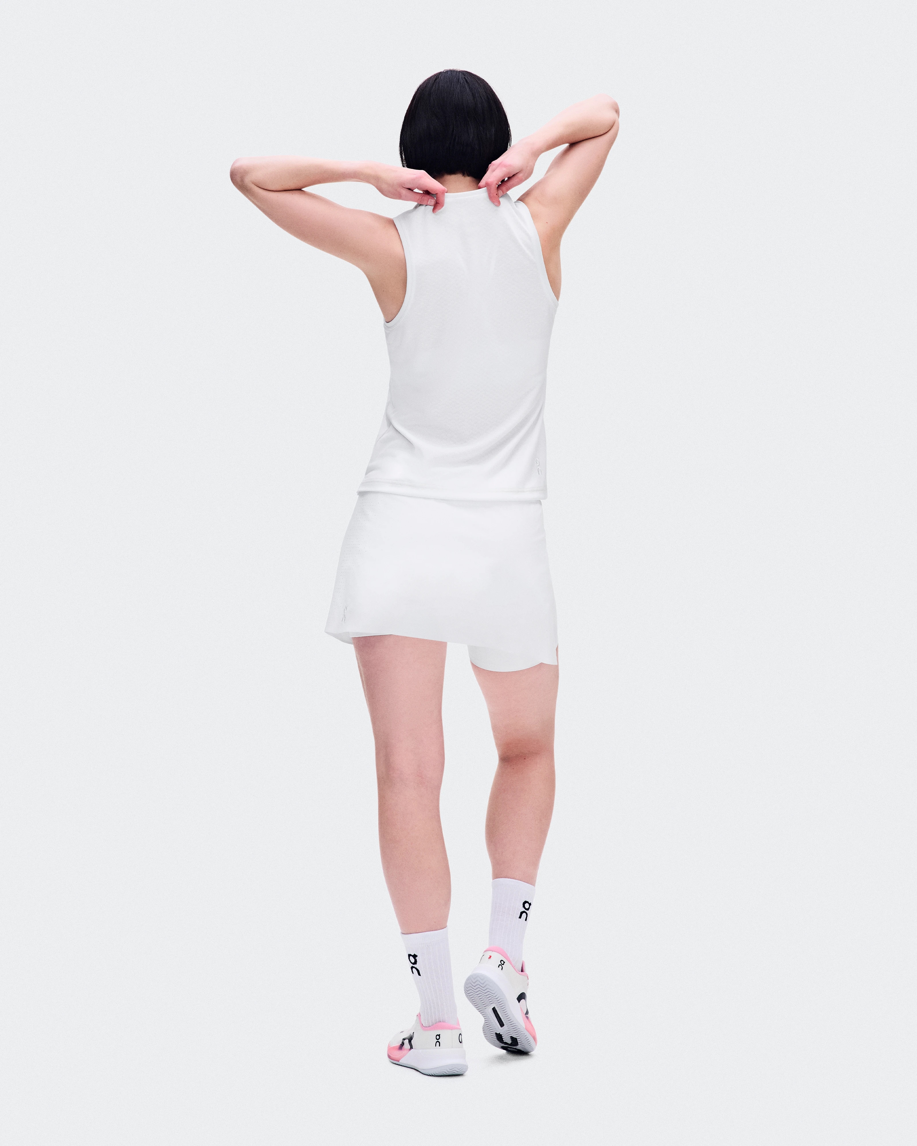 On Court Skirt Split LDN White Femme