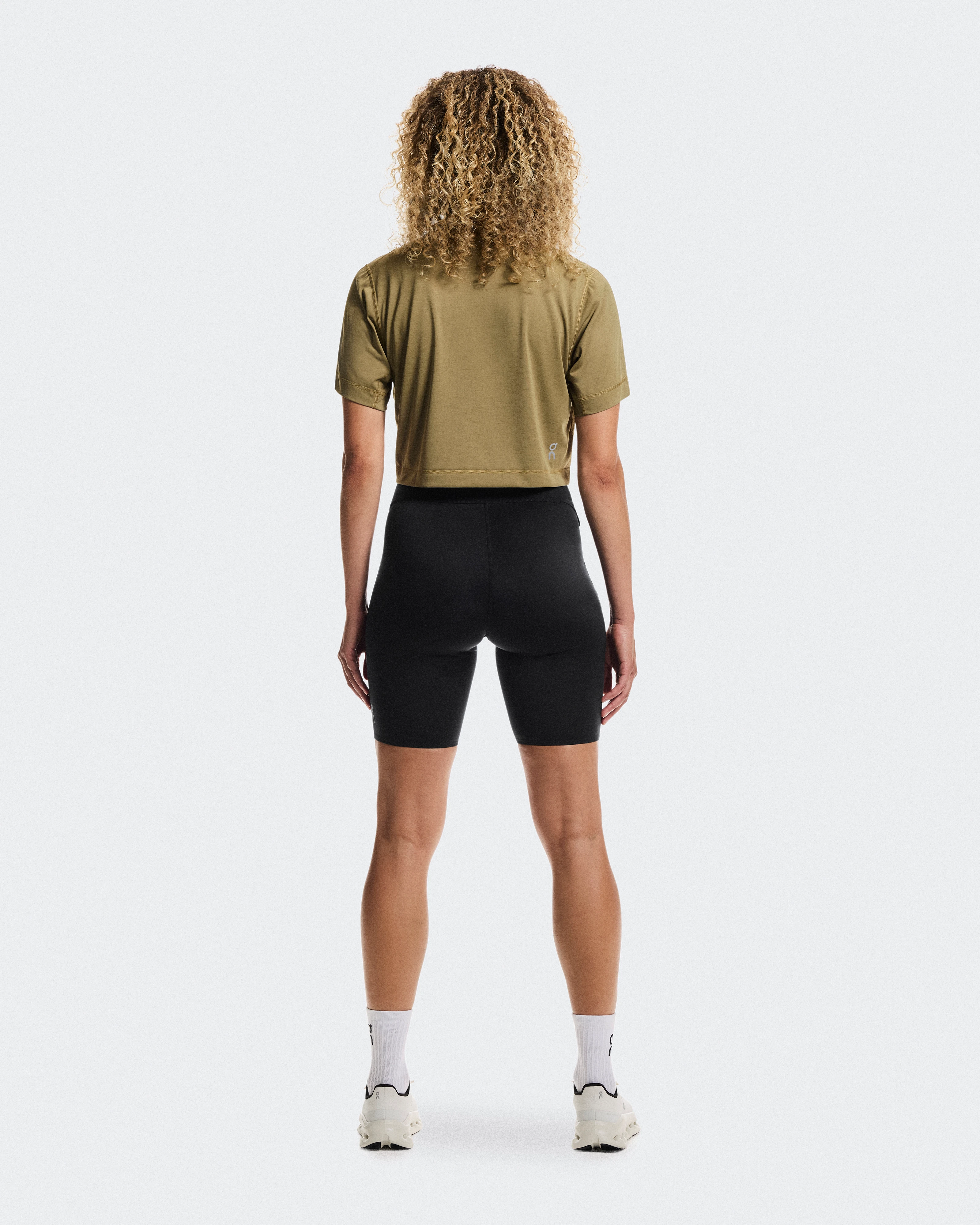 On Train-T Crop Nutmeg Women Tops and t-shirts