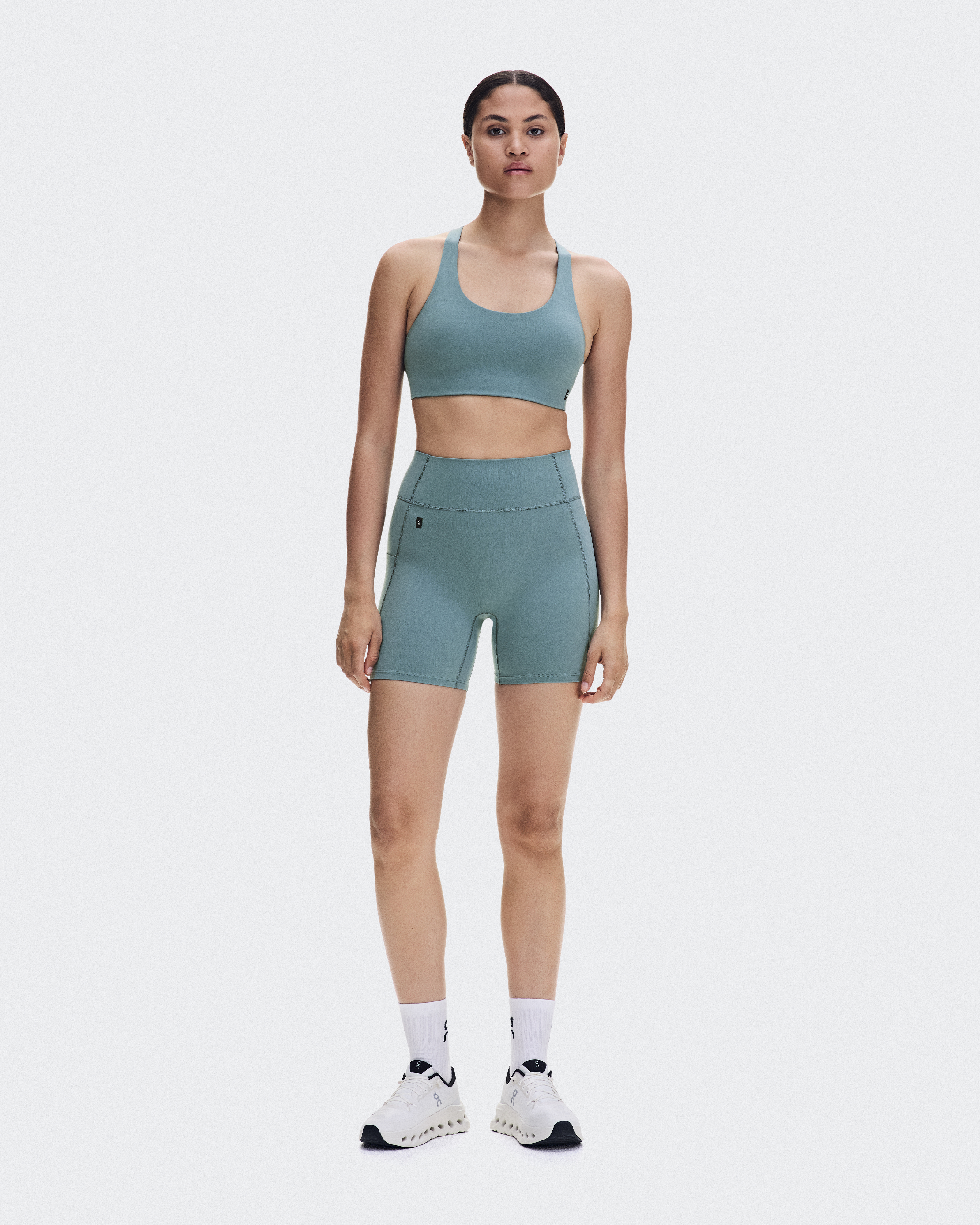 Studio Racerback Bra in Agave