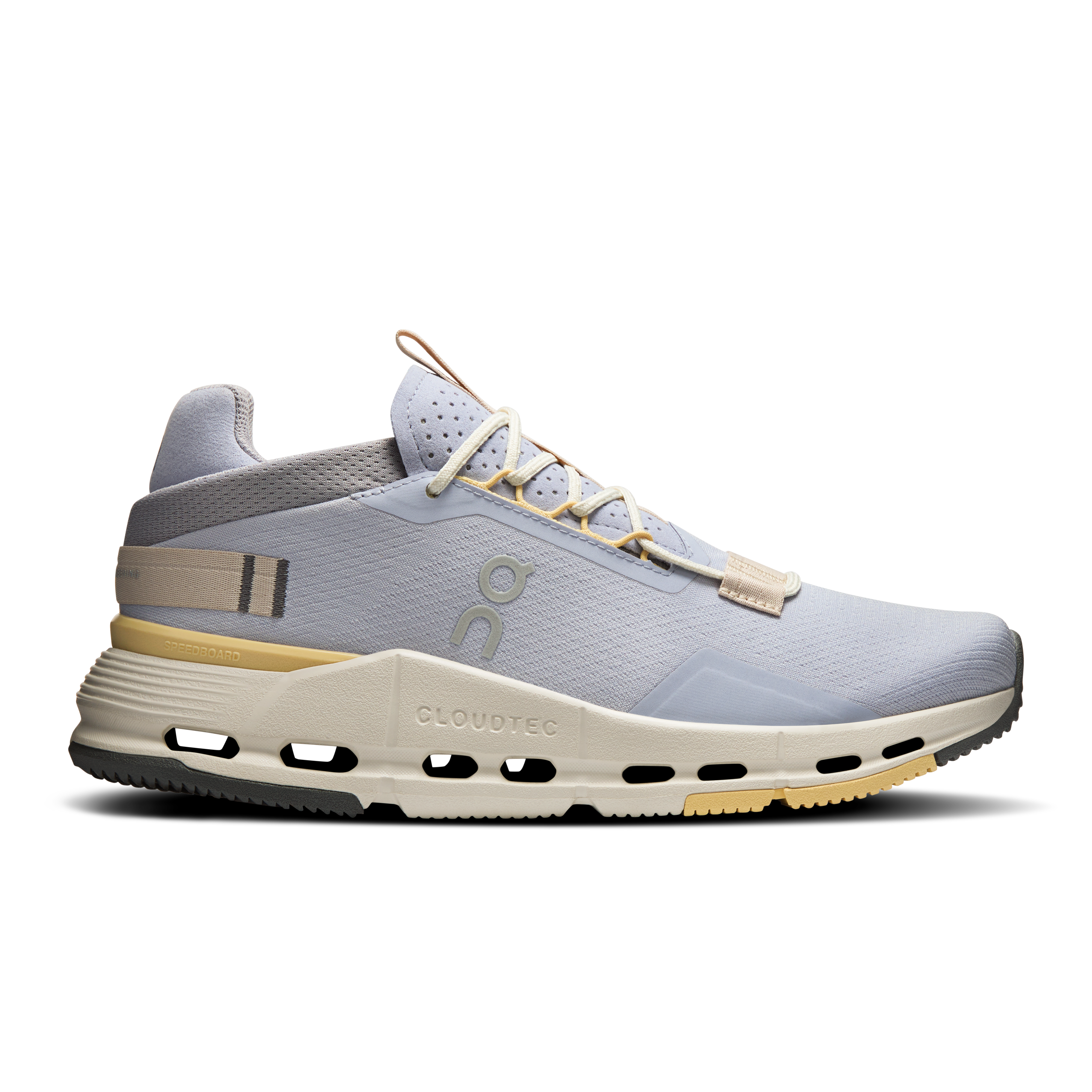 On Cloudnova 2 Grey Yellow Women Women – Everyday wear, comfort, lifestyle Shoes