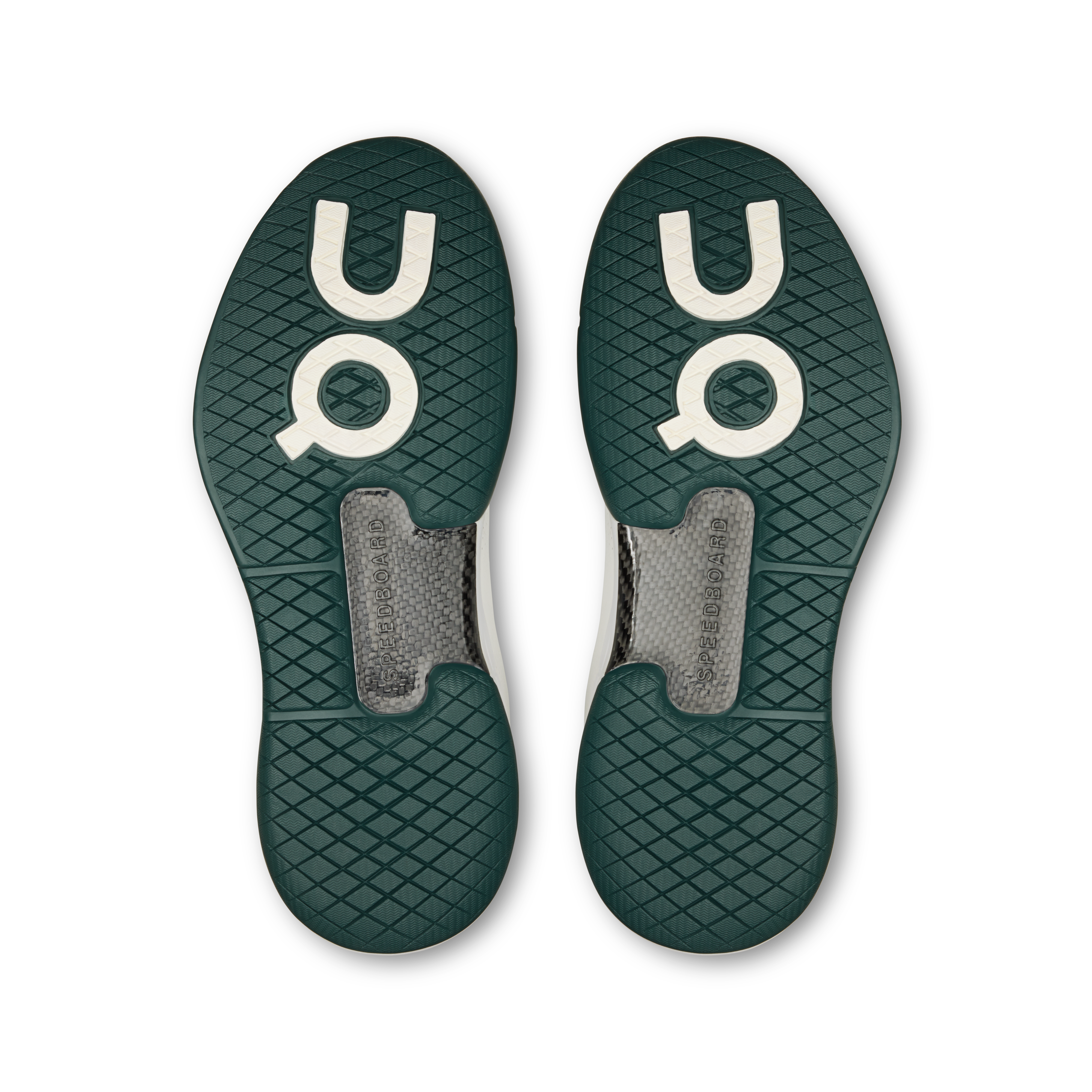 On THE ROGER Pro LDN White & Evergreen Men Tennis Shoes