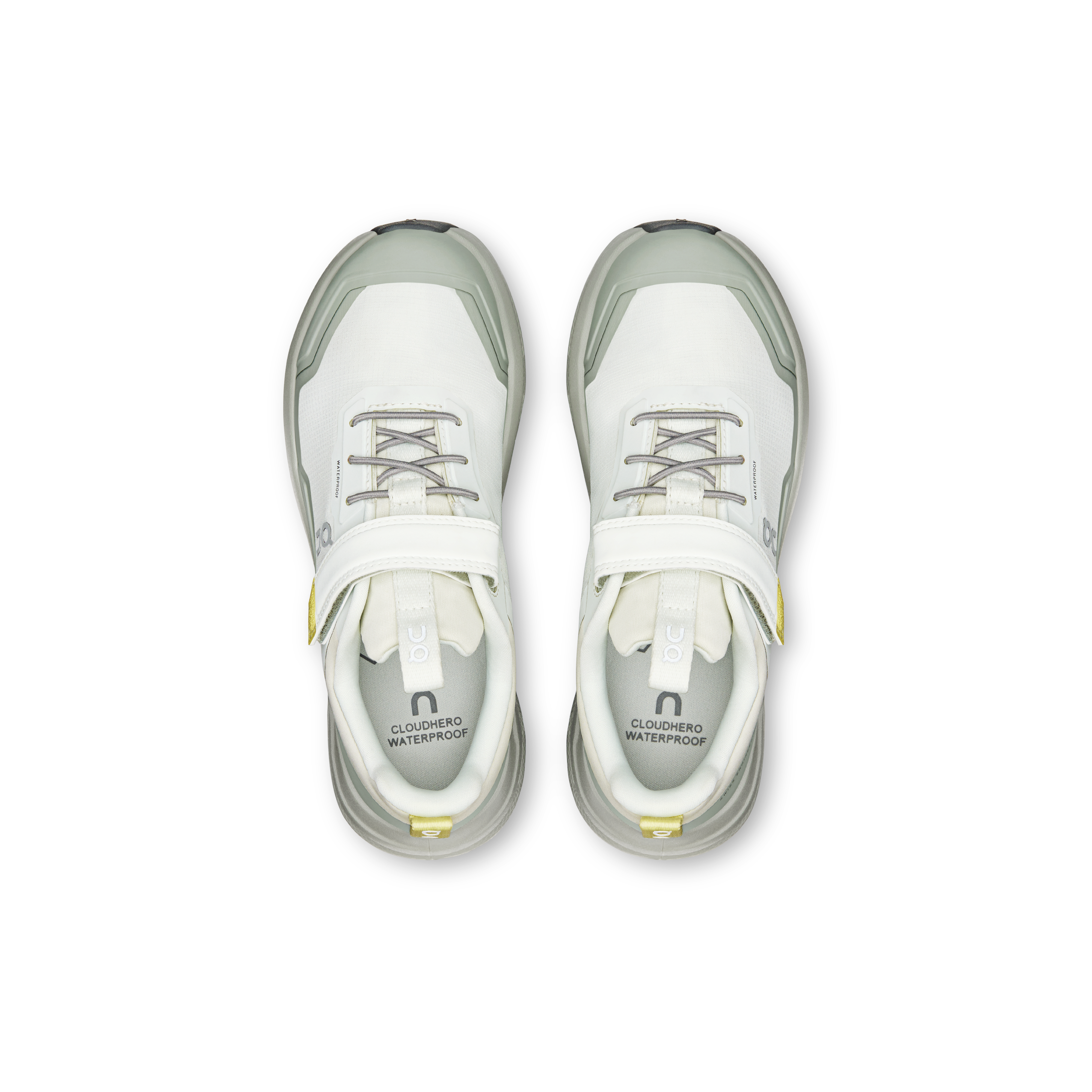On Cloudhero Waterproof Iceberg & Limelight キッズ デイリー シューズ