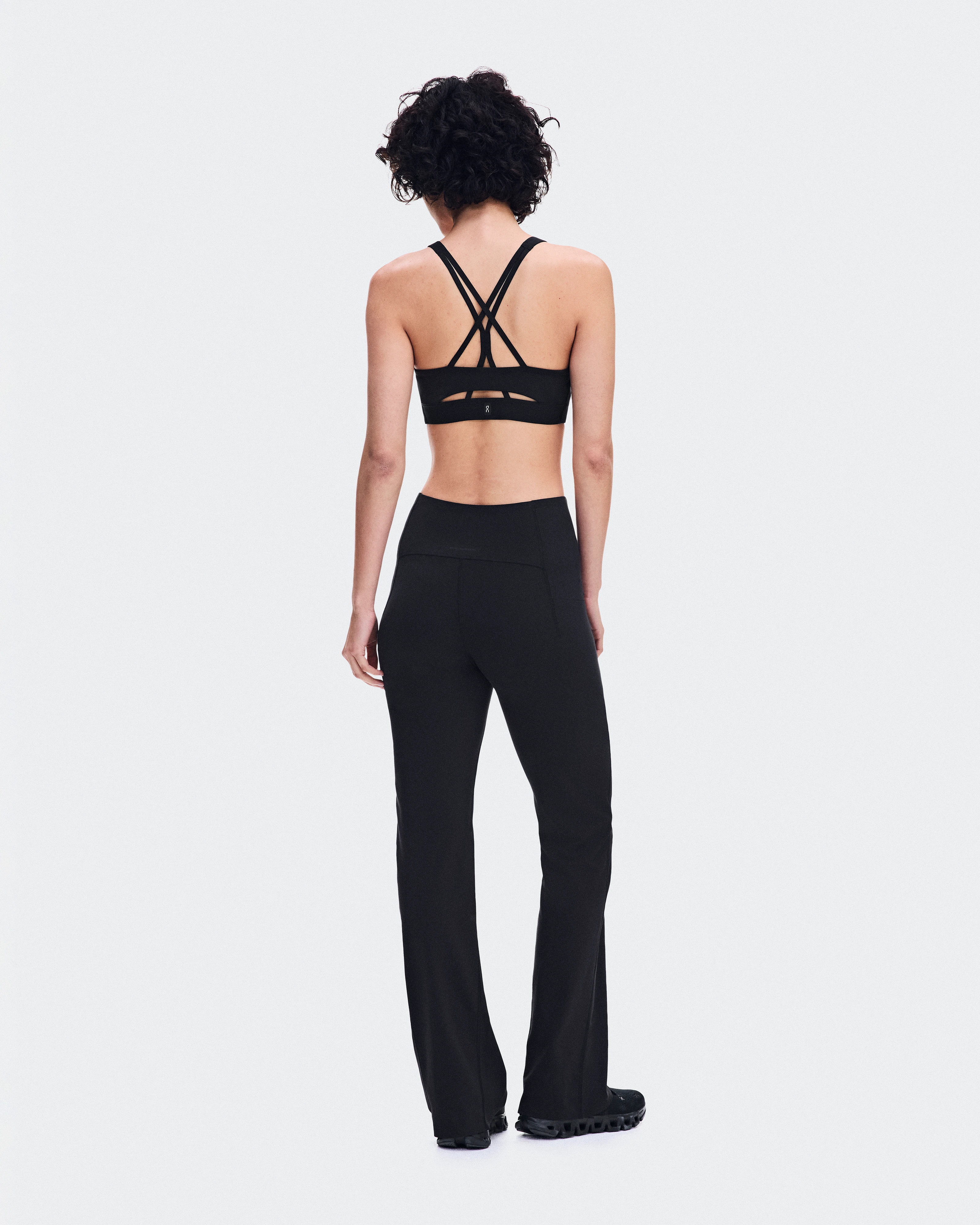 On Studio Flared Pants 32" Black Women Pants