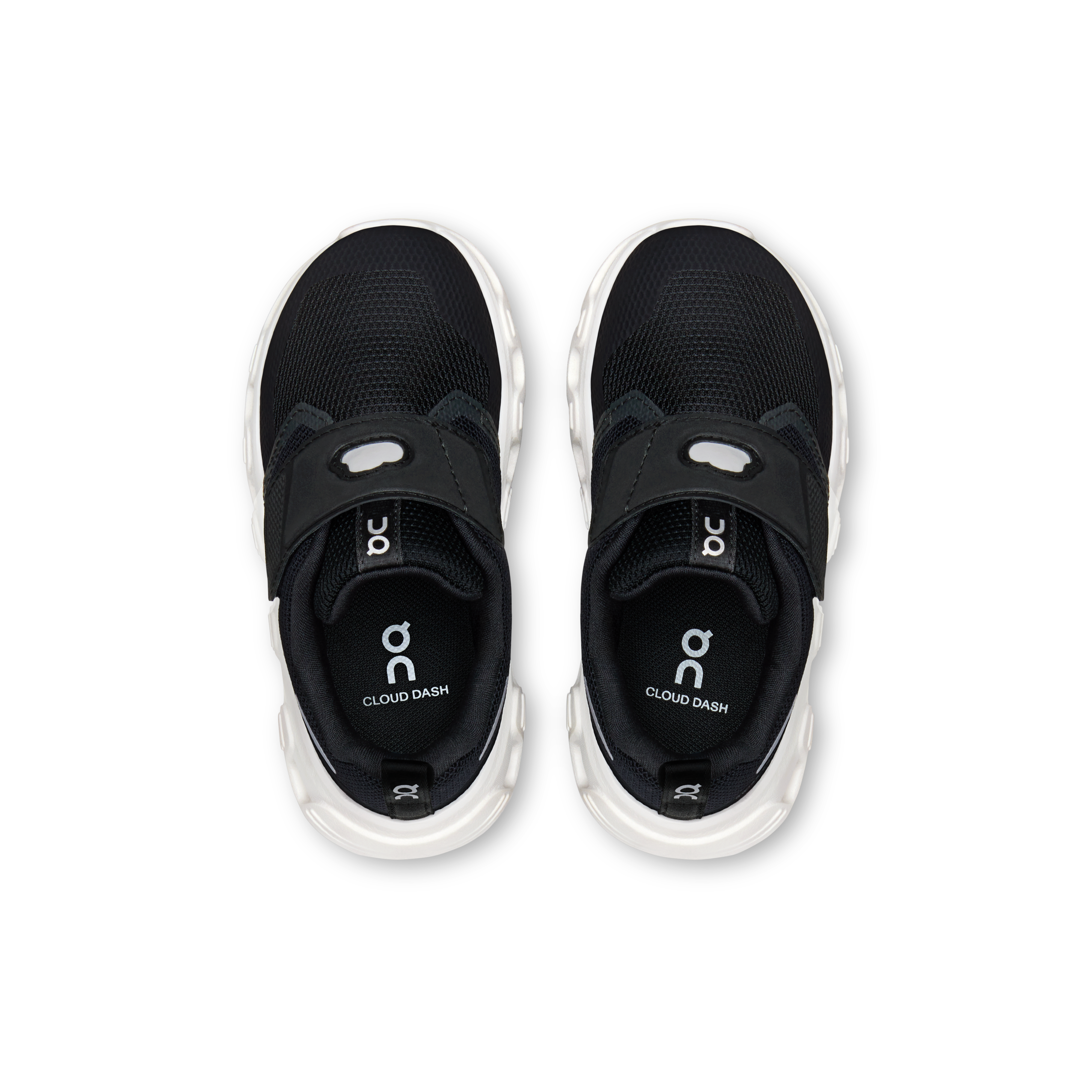 On Cloud Dash Black & White Unisex Vida activa Calzado