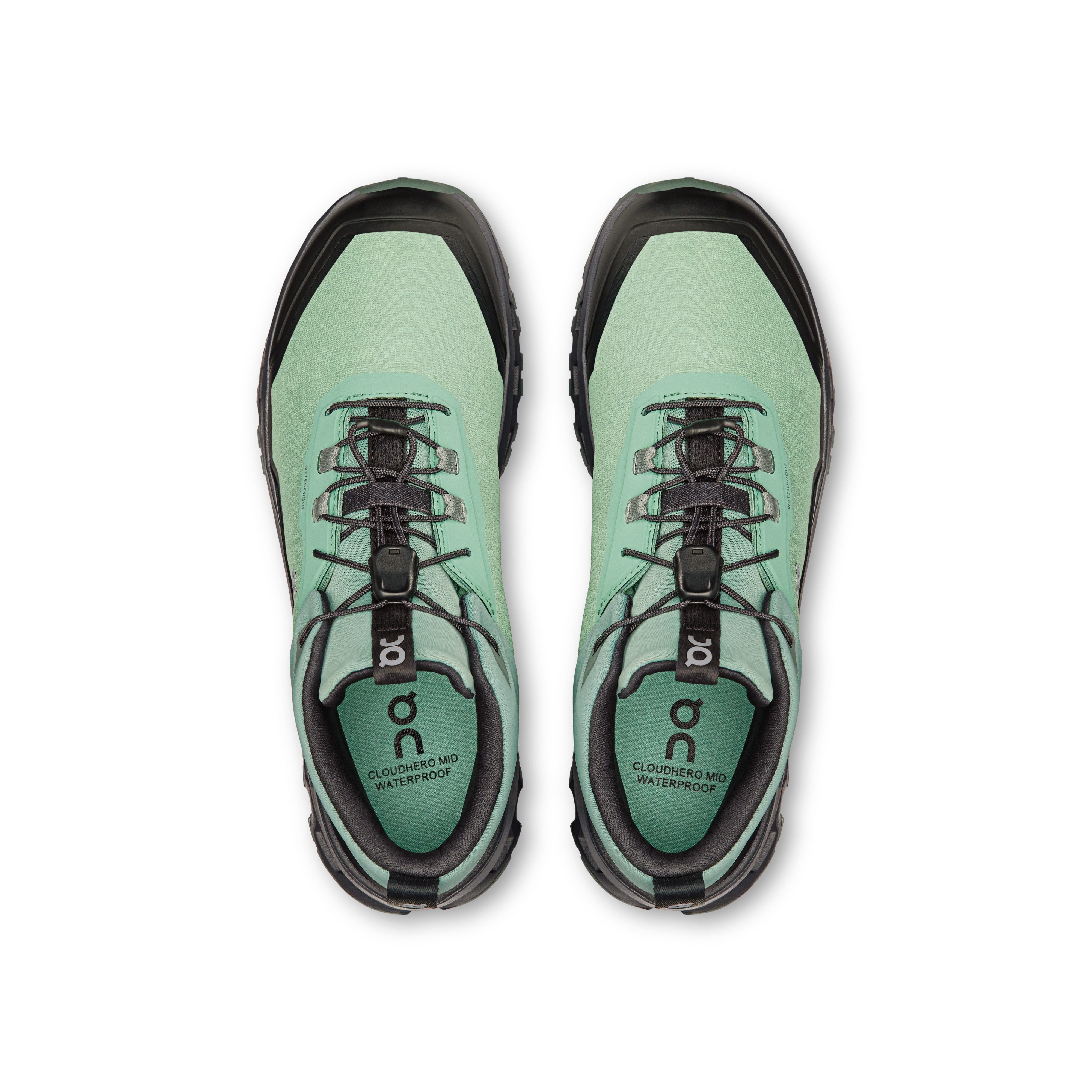 On Cloudhero Mid Waterproof Rosemary & Black Juvenil Vida activa Calzado