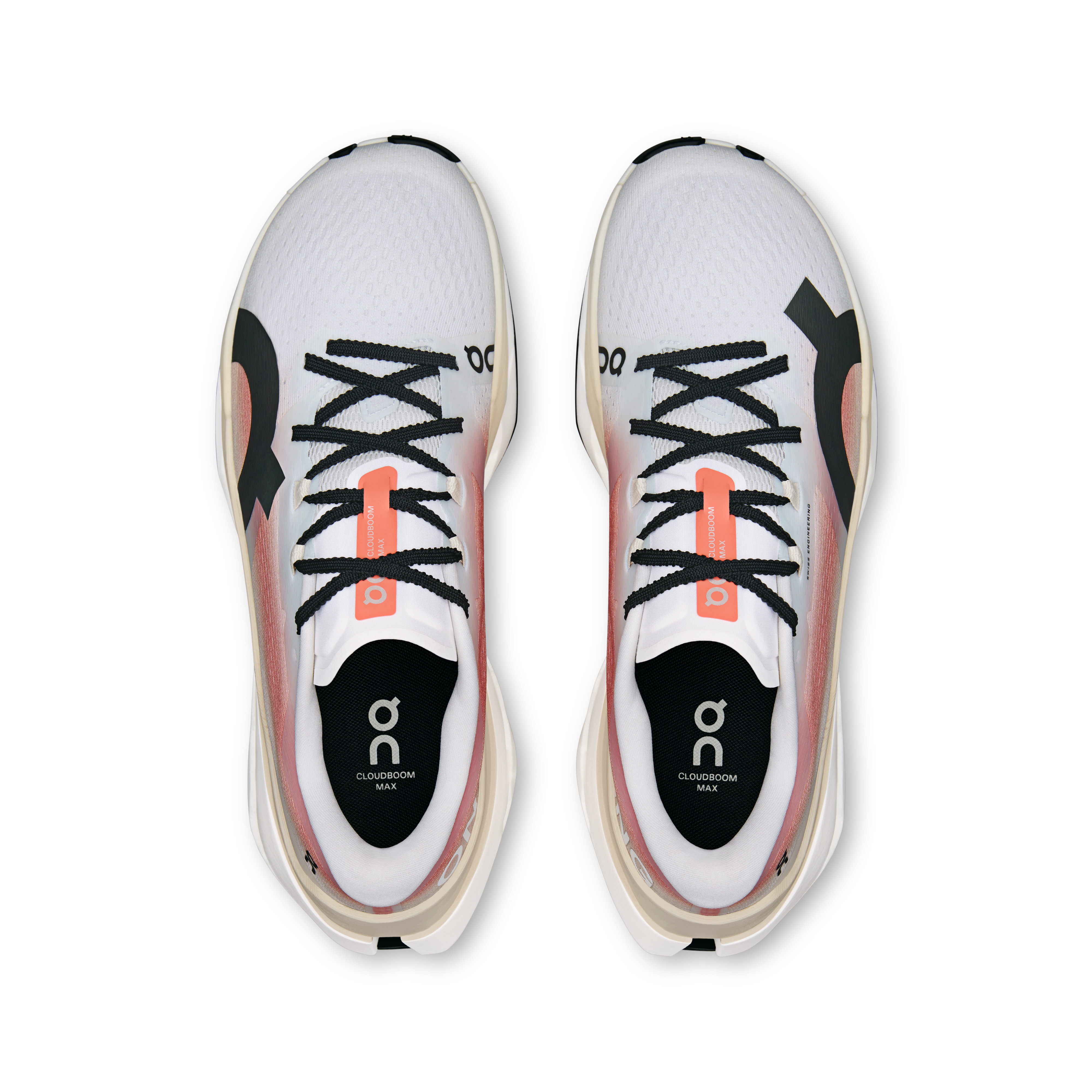 On Cloudboom Max White & Pearl Men Road running Shoes