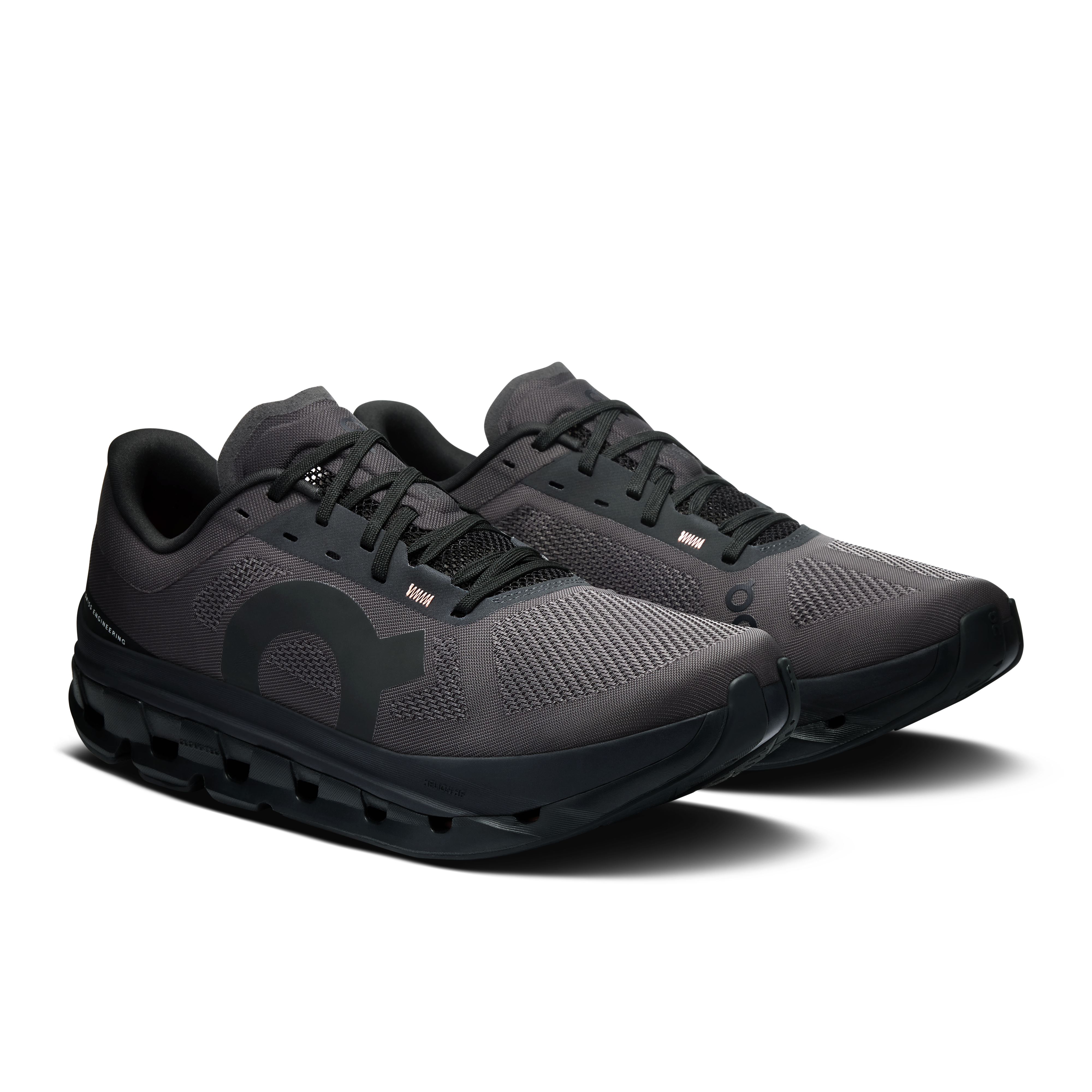 On Cloudflow 5 Black & Black Men Road running Shoes