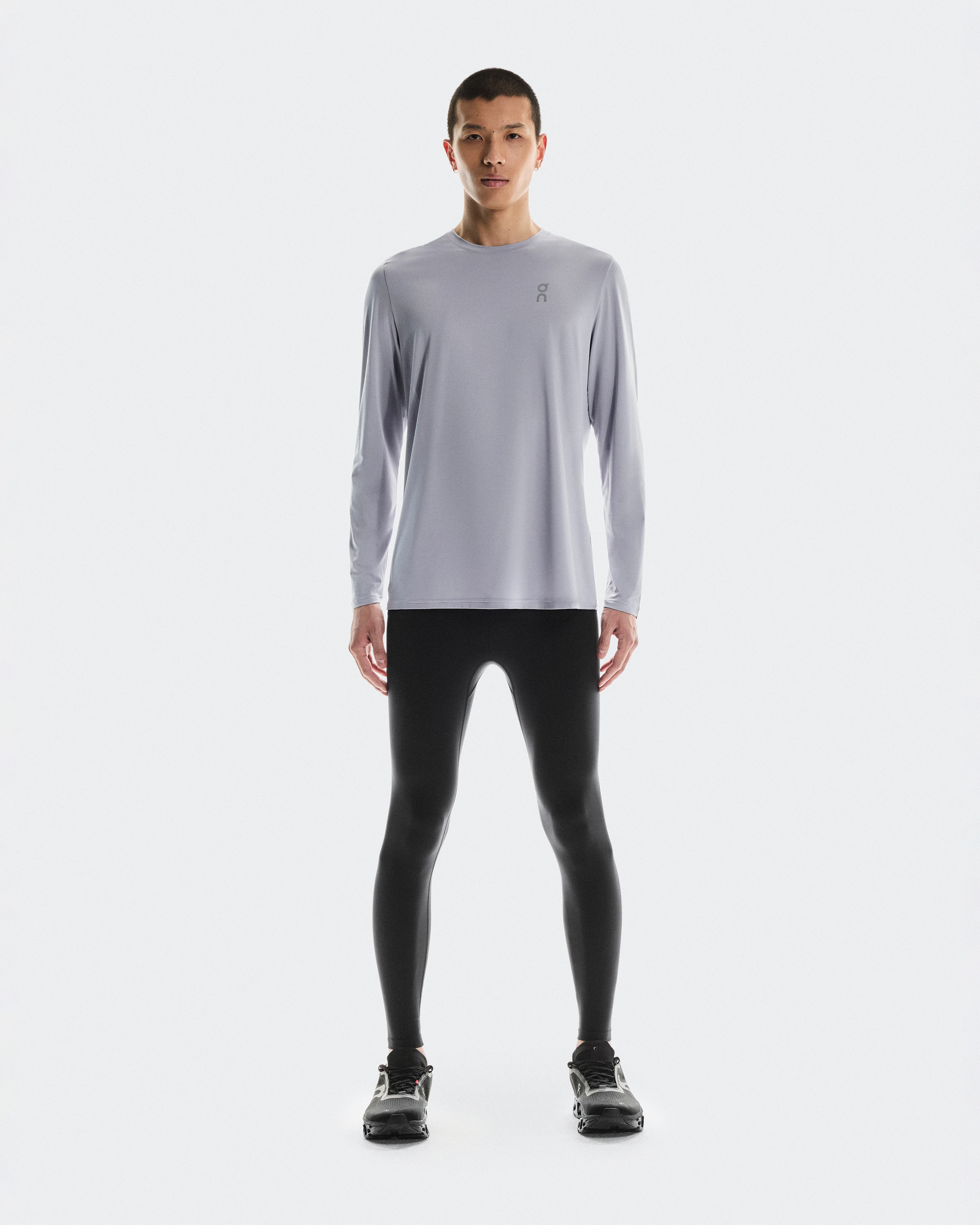 On Core Long-T Lilac Hombre Camisetas