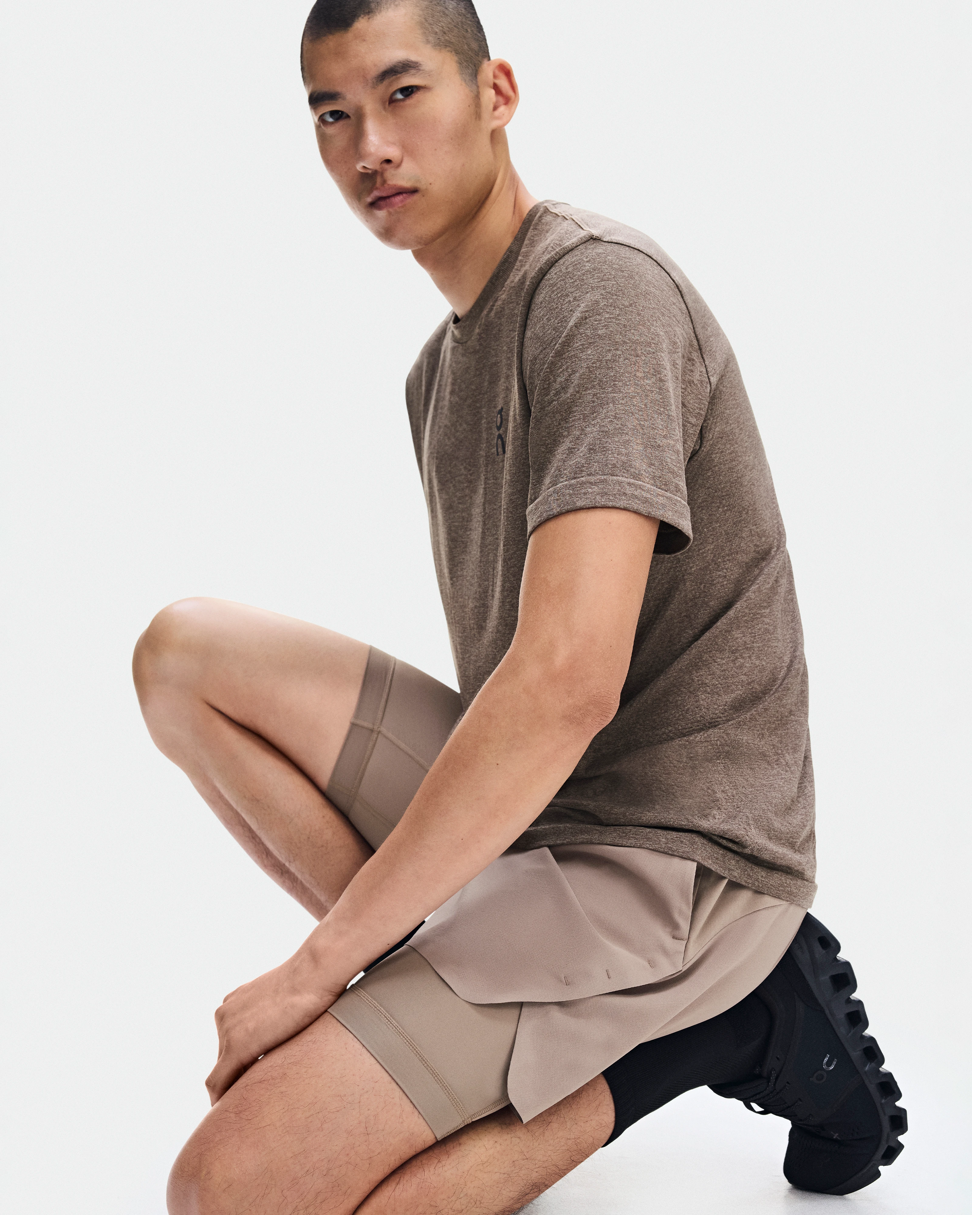 On Train 2-in-1 Shorts Clay Men Shorts