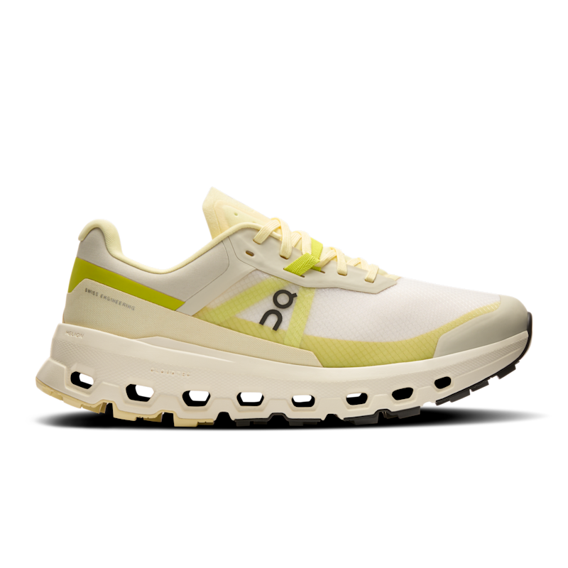 On Women's Cloudvista 2 Trail Running Shoe in Pelican/Ghost, Size: 10, Recycled Polyester