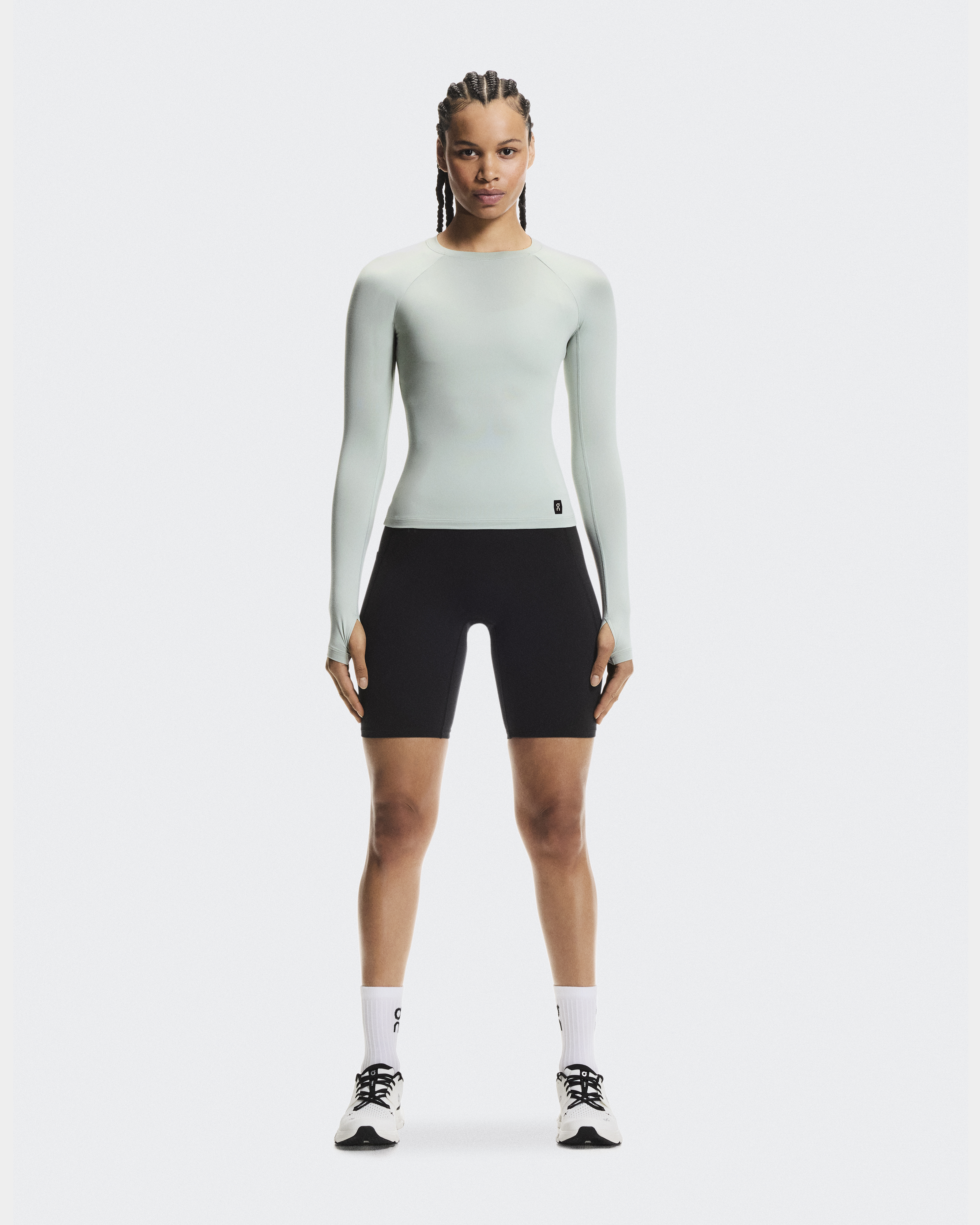 Studio Long-T Long-Sleeve Shirt in Mineral