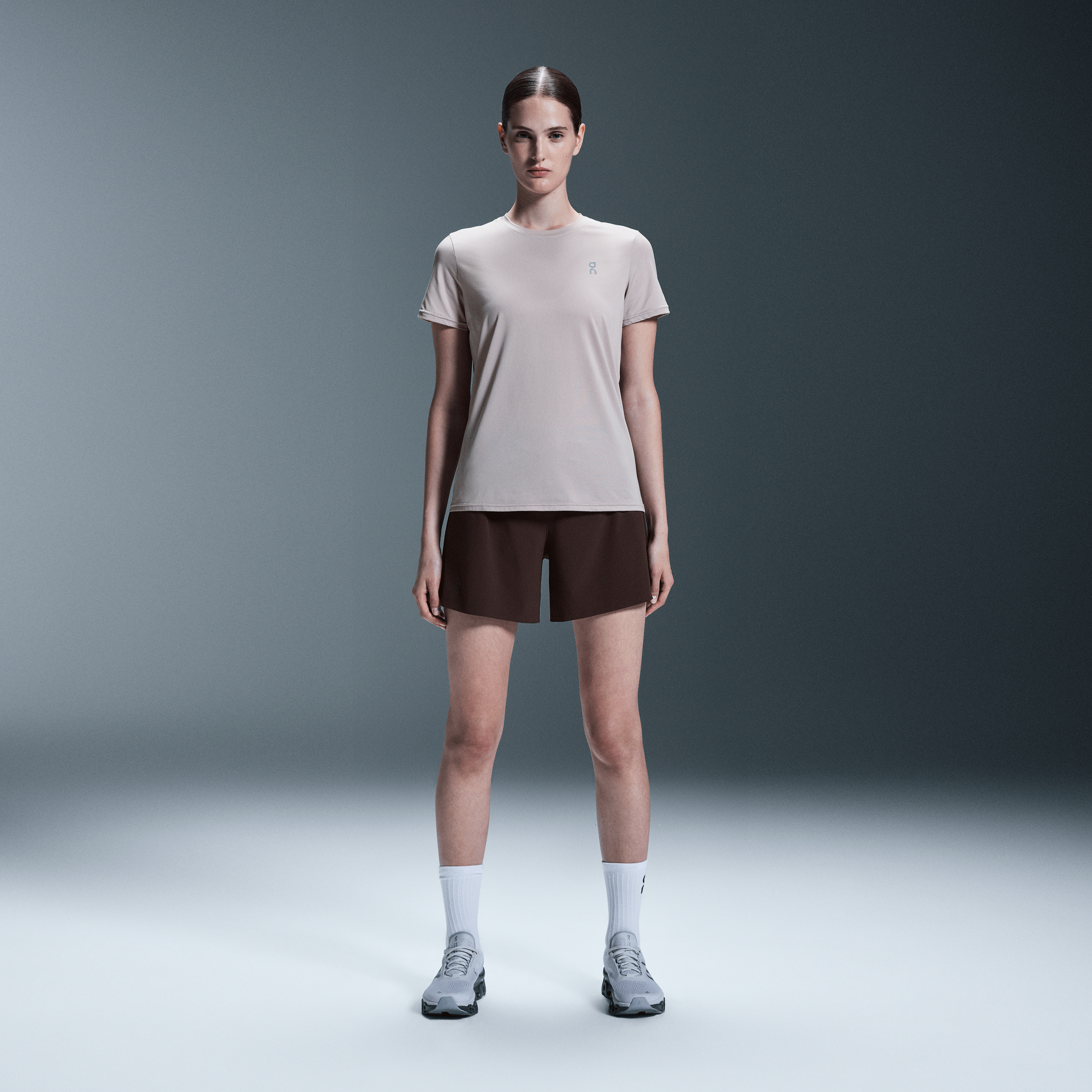 On 5" Running Shorts Rojo Marrón Mujer Mujer – Superligeros, mayor comodidad Pantalones cortos