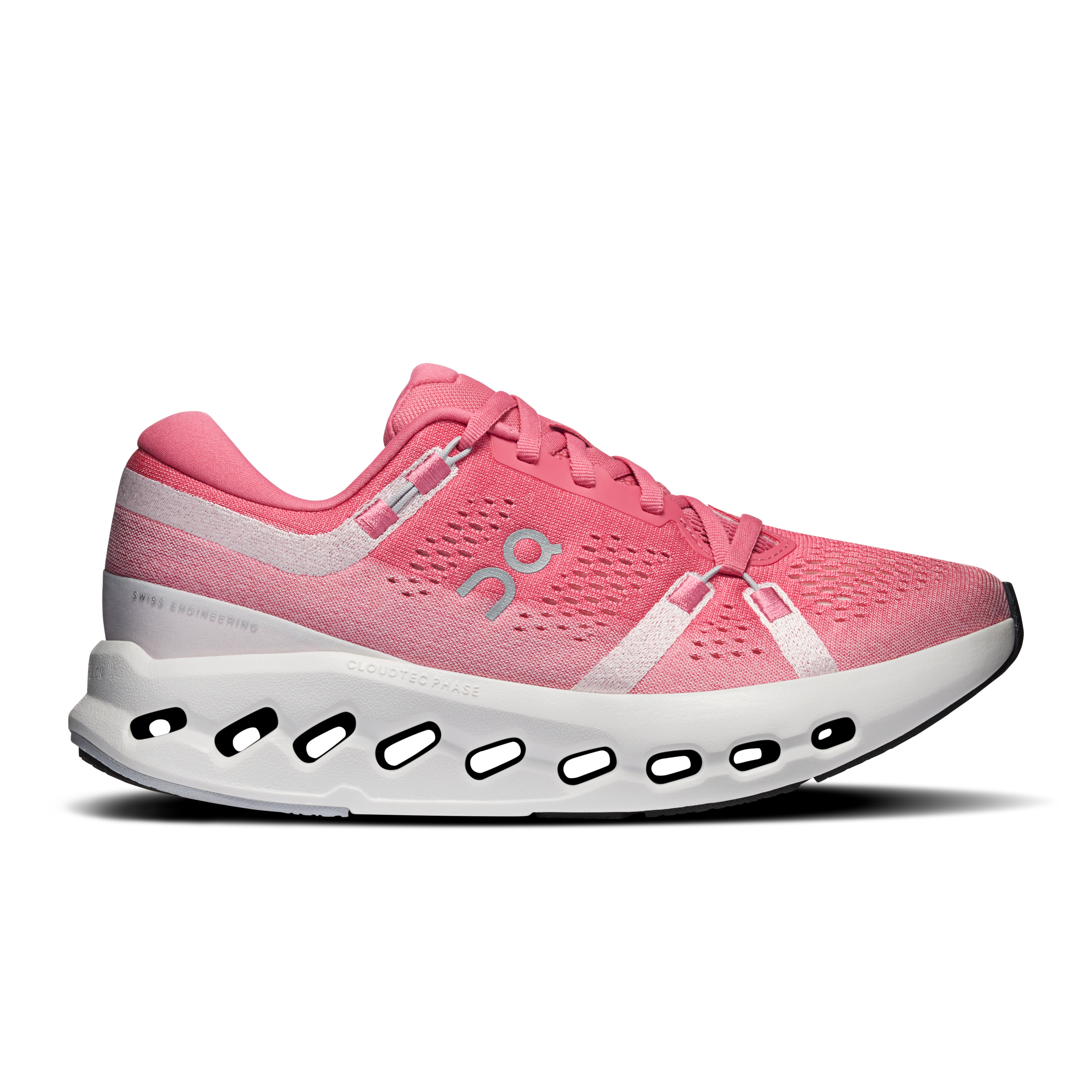 On Cloudsurfer 2 Camellia & Ivory Women – Everyday running, smooth ride Shoes
