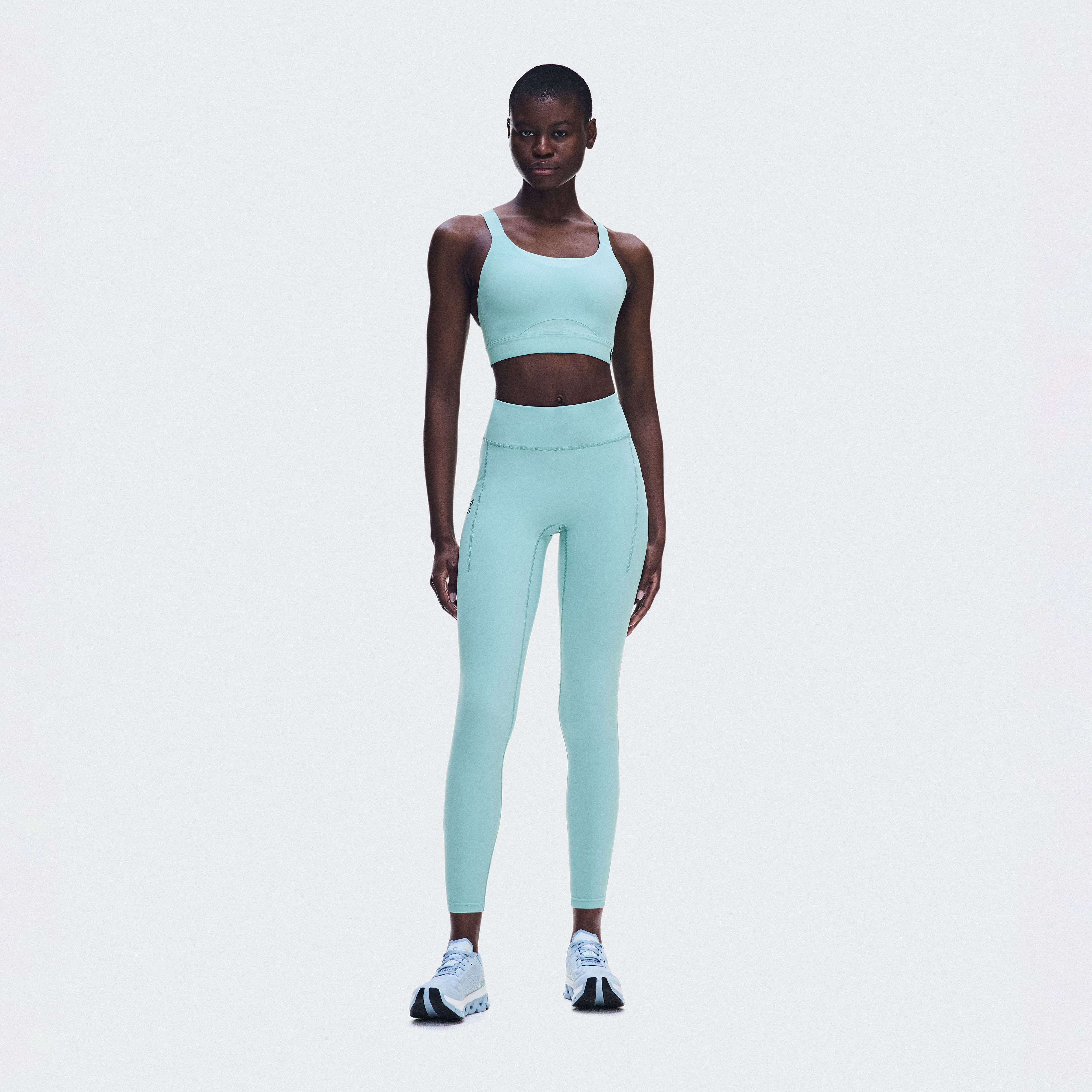 Performance Tights 7/8 in Aquamarine