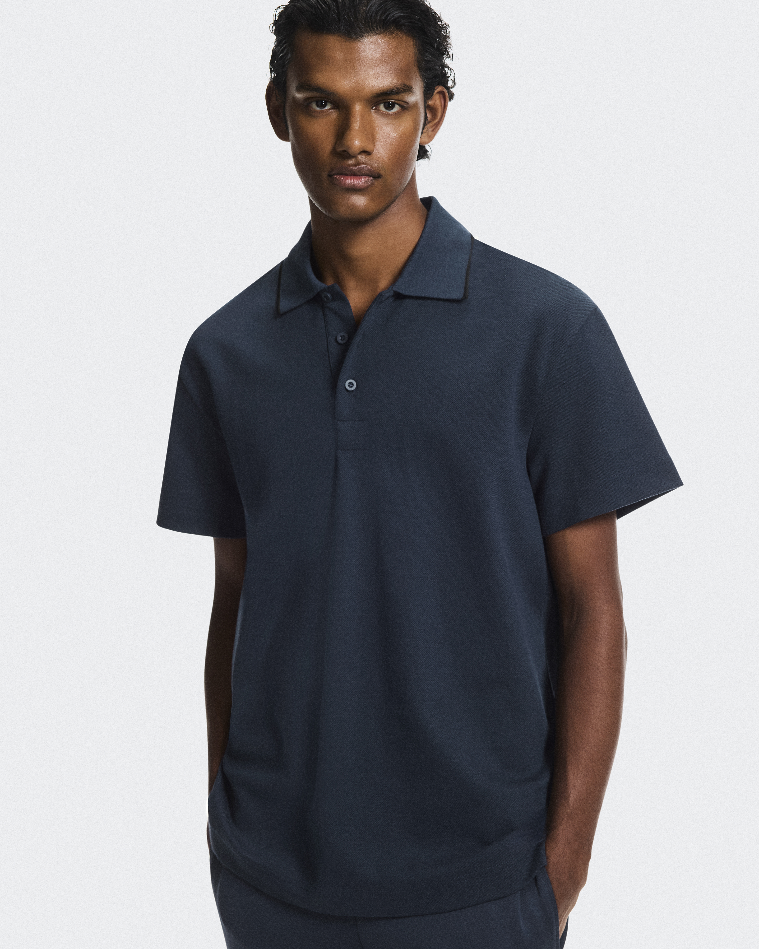 Men's Courtside Polo | Midnight & Black | On United States