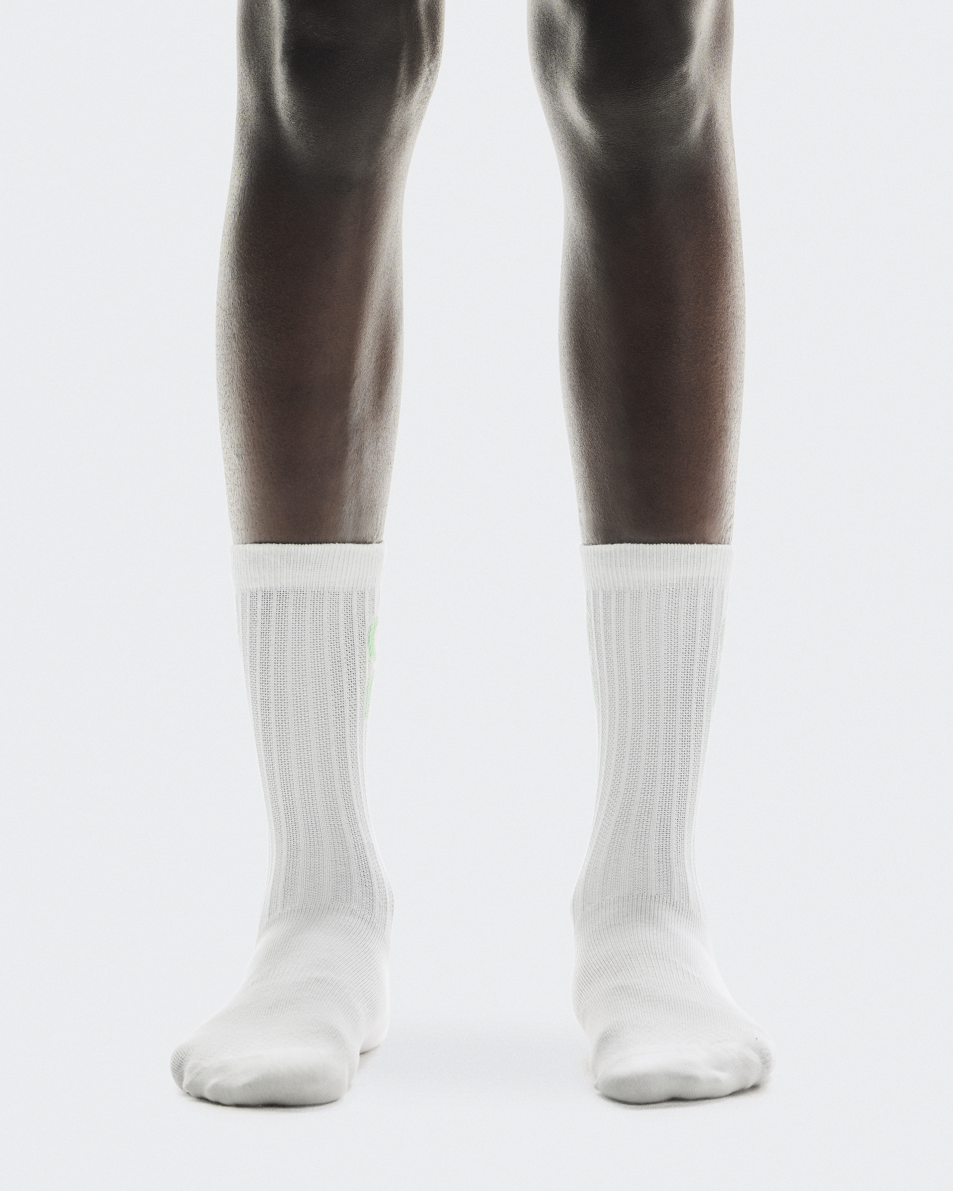 Logo Sock High 3P | ベージュ & ブルー | On 日本