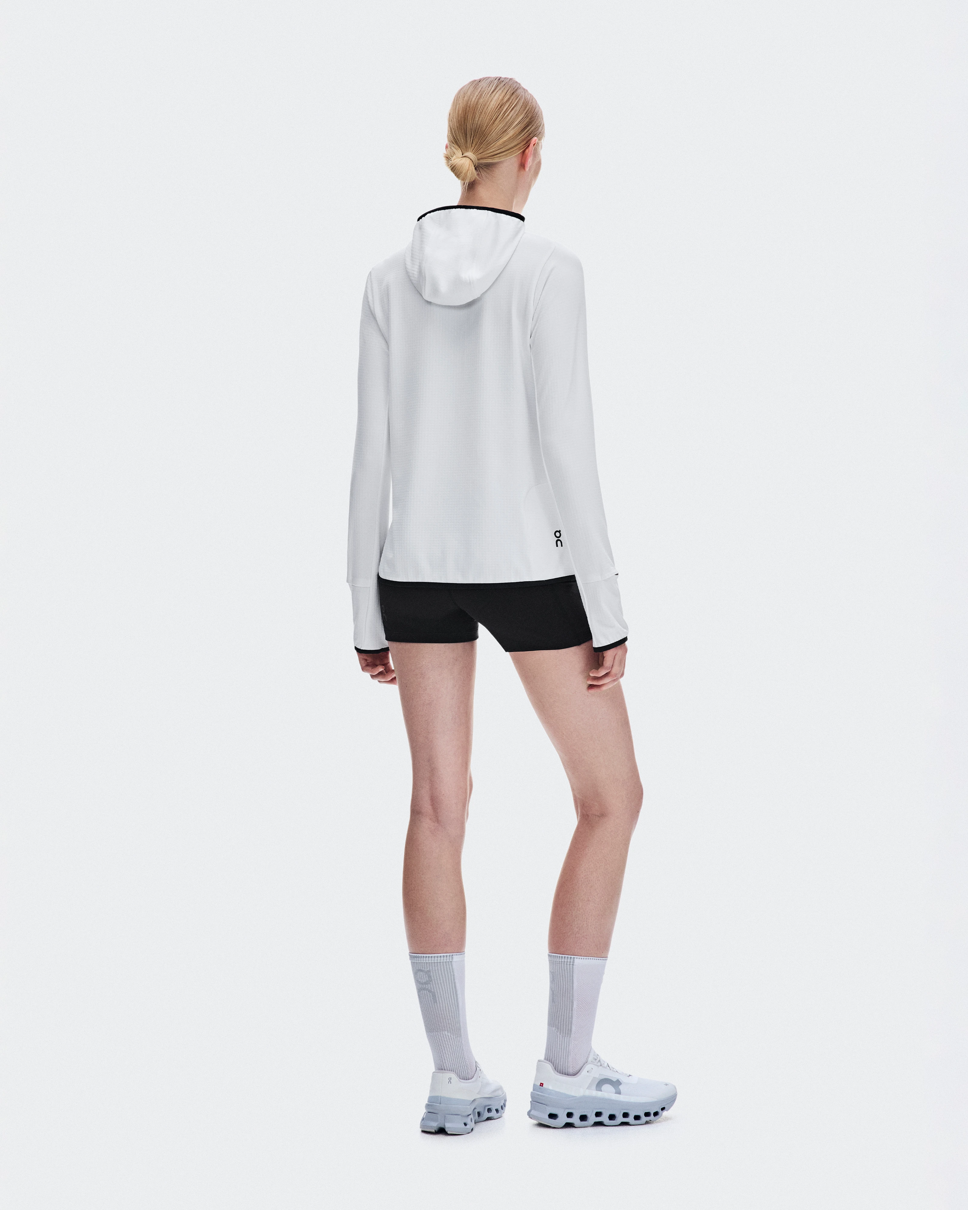 On Climate Zip Hoodie White Women Hoodies and sweatshirts