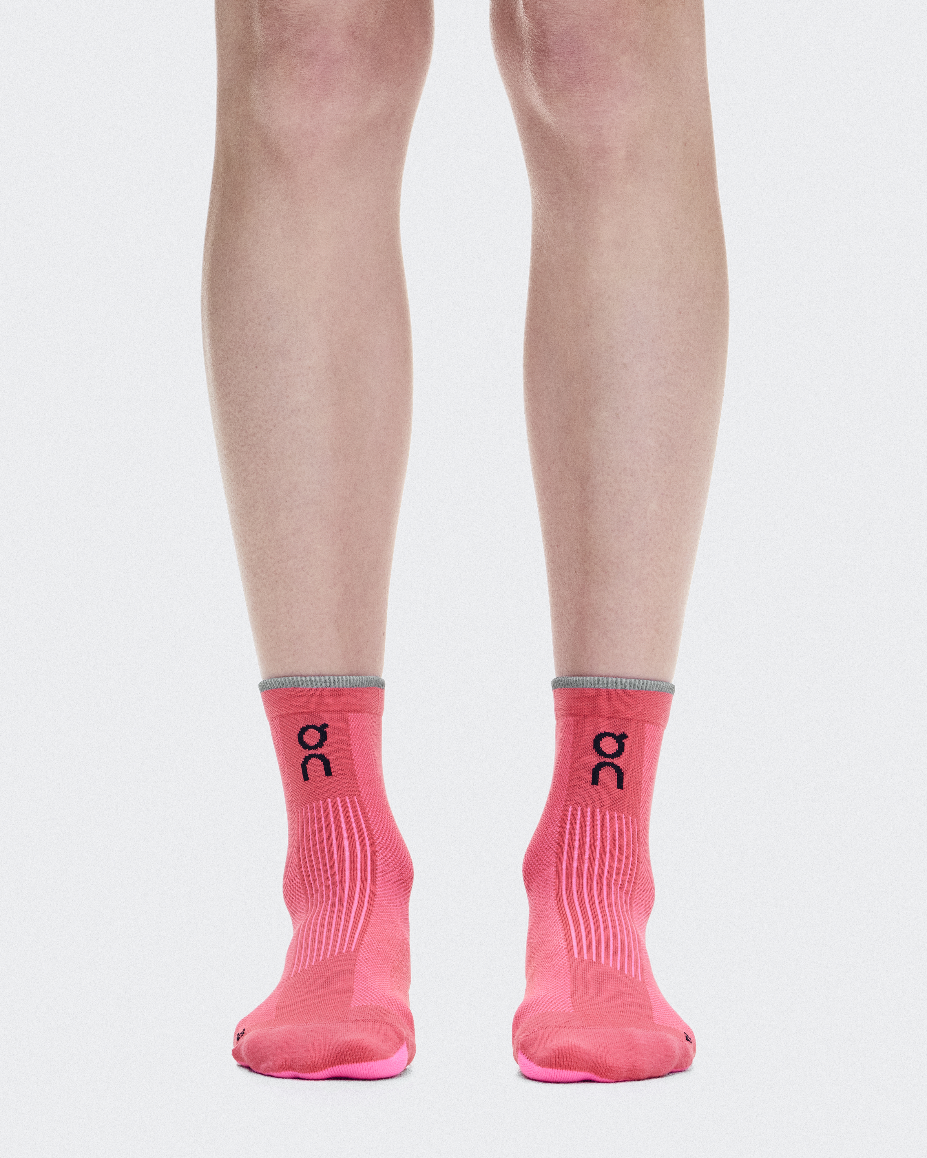 Elite Run Sock Mid in Camellia/Azalea