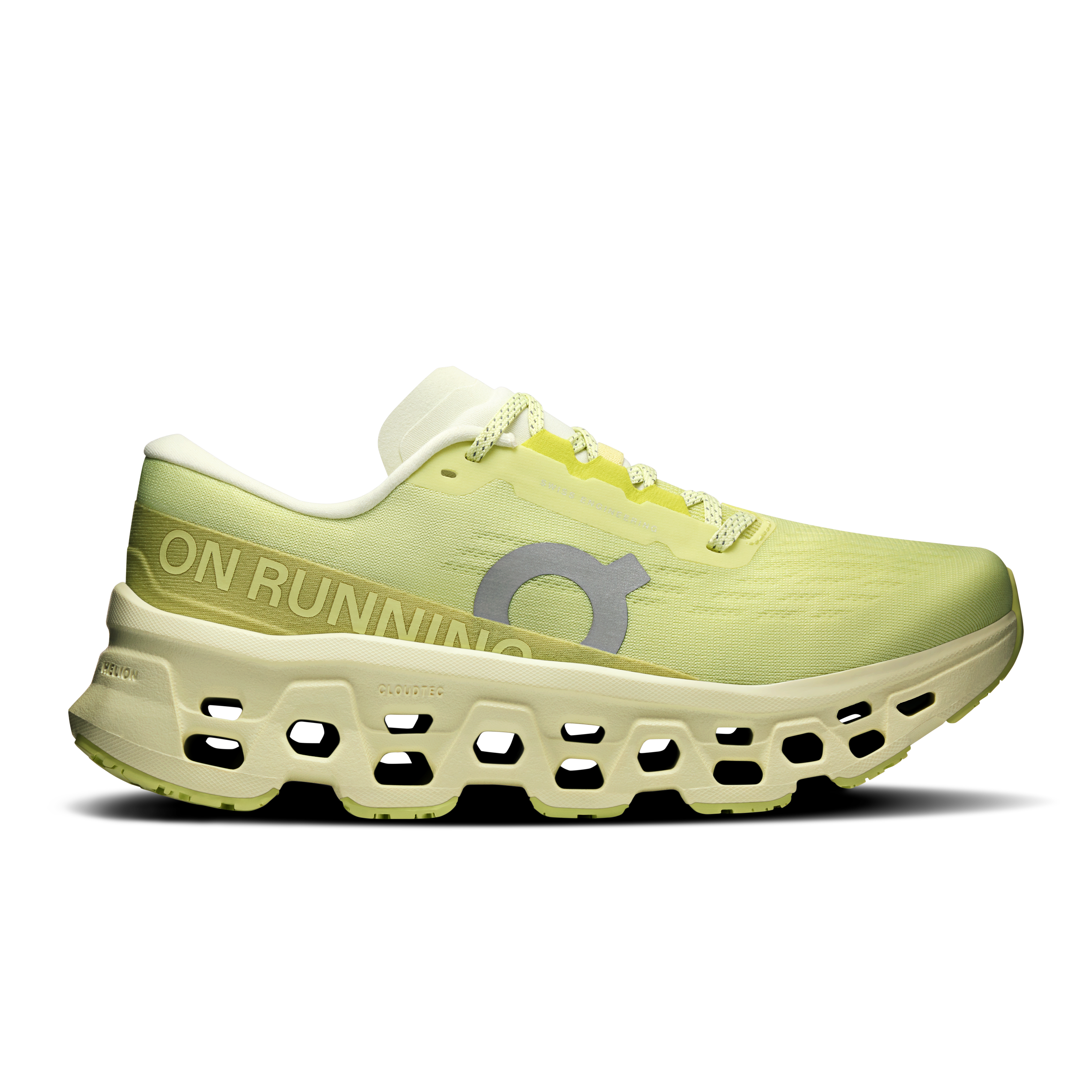 Cloudmonster 3 Wide Road Running Shoe in Limelight/Seedling
