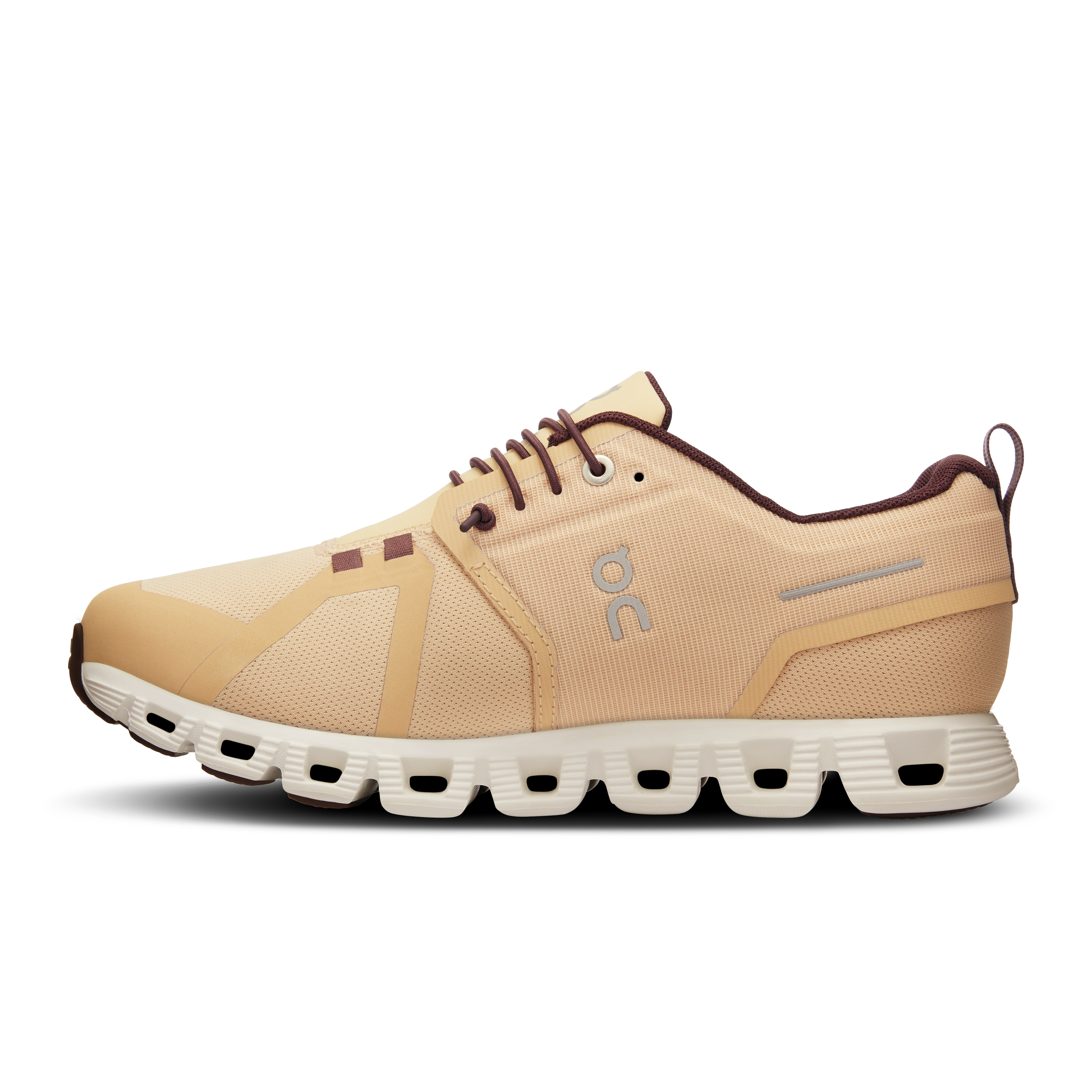 On Cloud 5 Waterproof Savannah & Ivory Damen Aktiver Lebensstil Schuhe