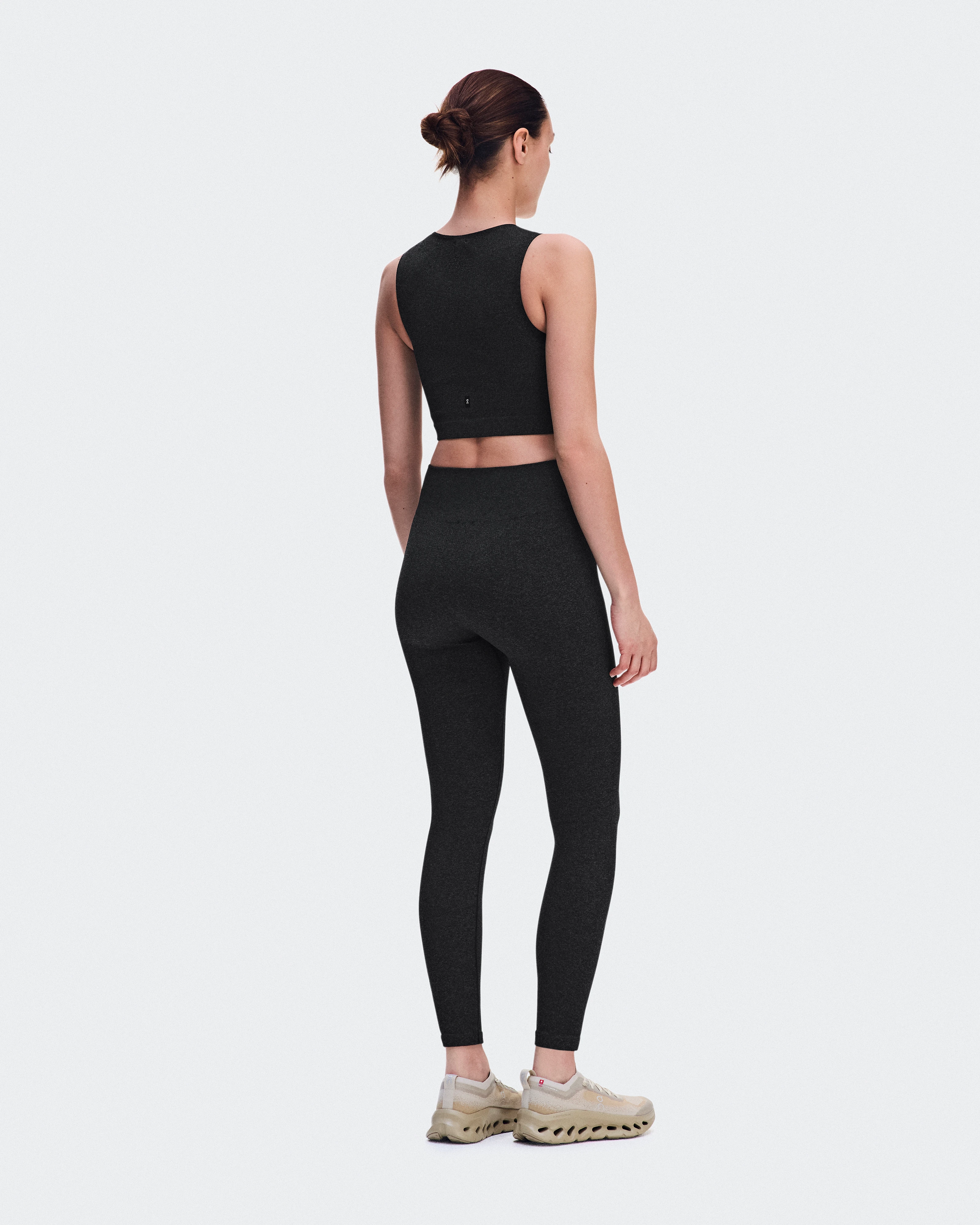 On Studio Knit Crop Ember Heather Femme Hauts et t-shirts
