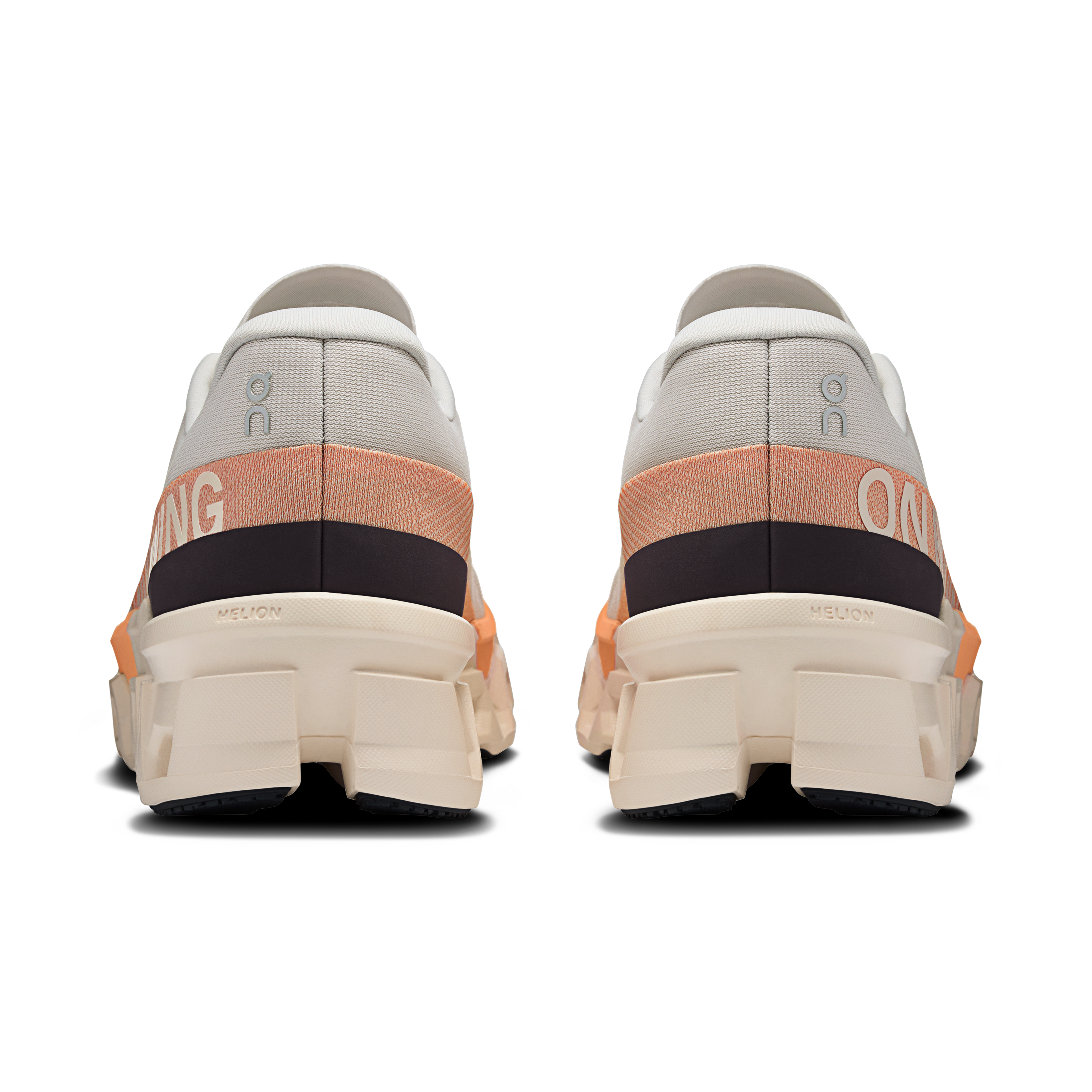 On Cloudmonster 2 Glacier & Tangerine Men Road running Shoes