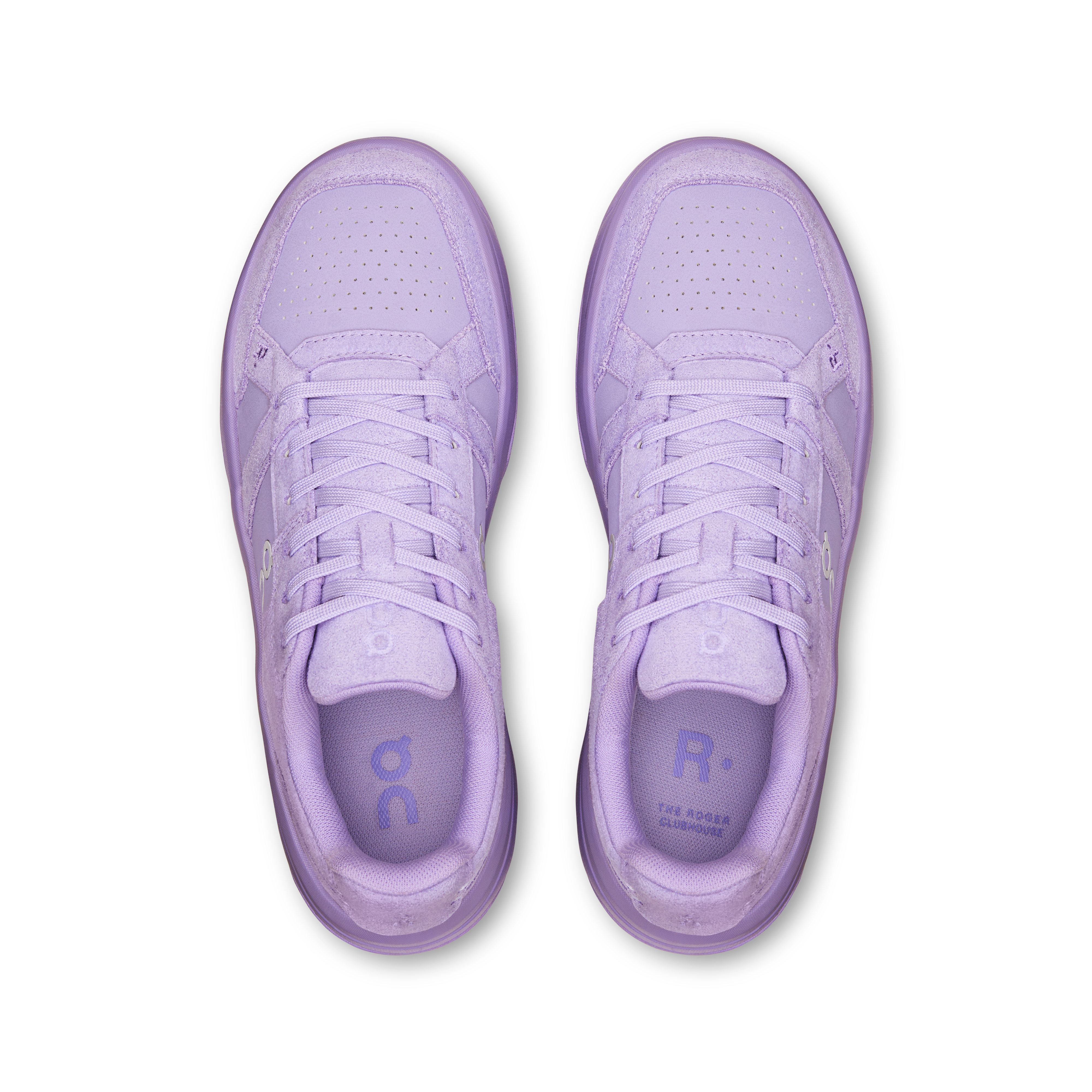 On THE ROGER Clubhouse Ace Bloom & Thistle Women Tennis Shoes