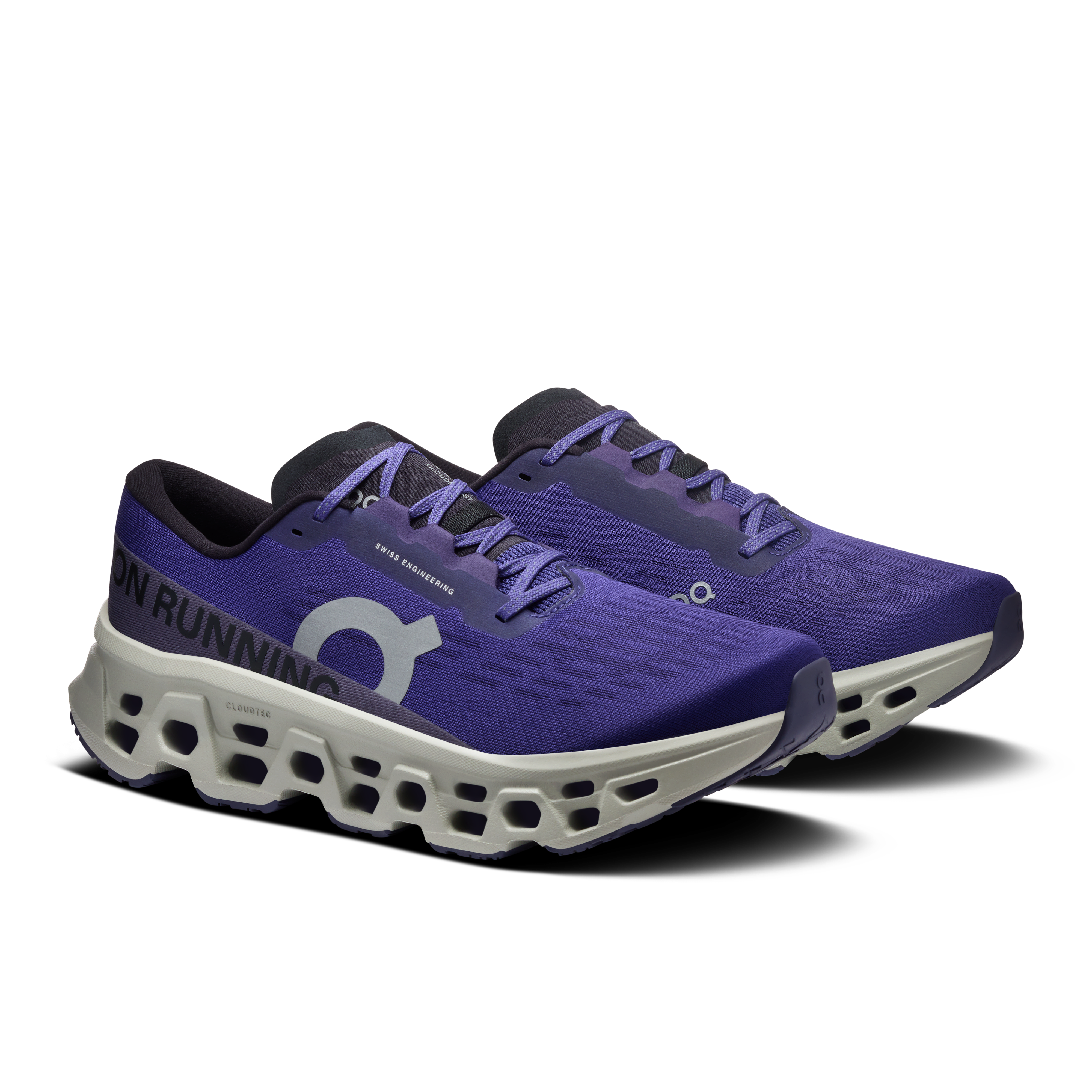 On Cloudmonster 3 Twilight & White Homme Running sur route Chaussures