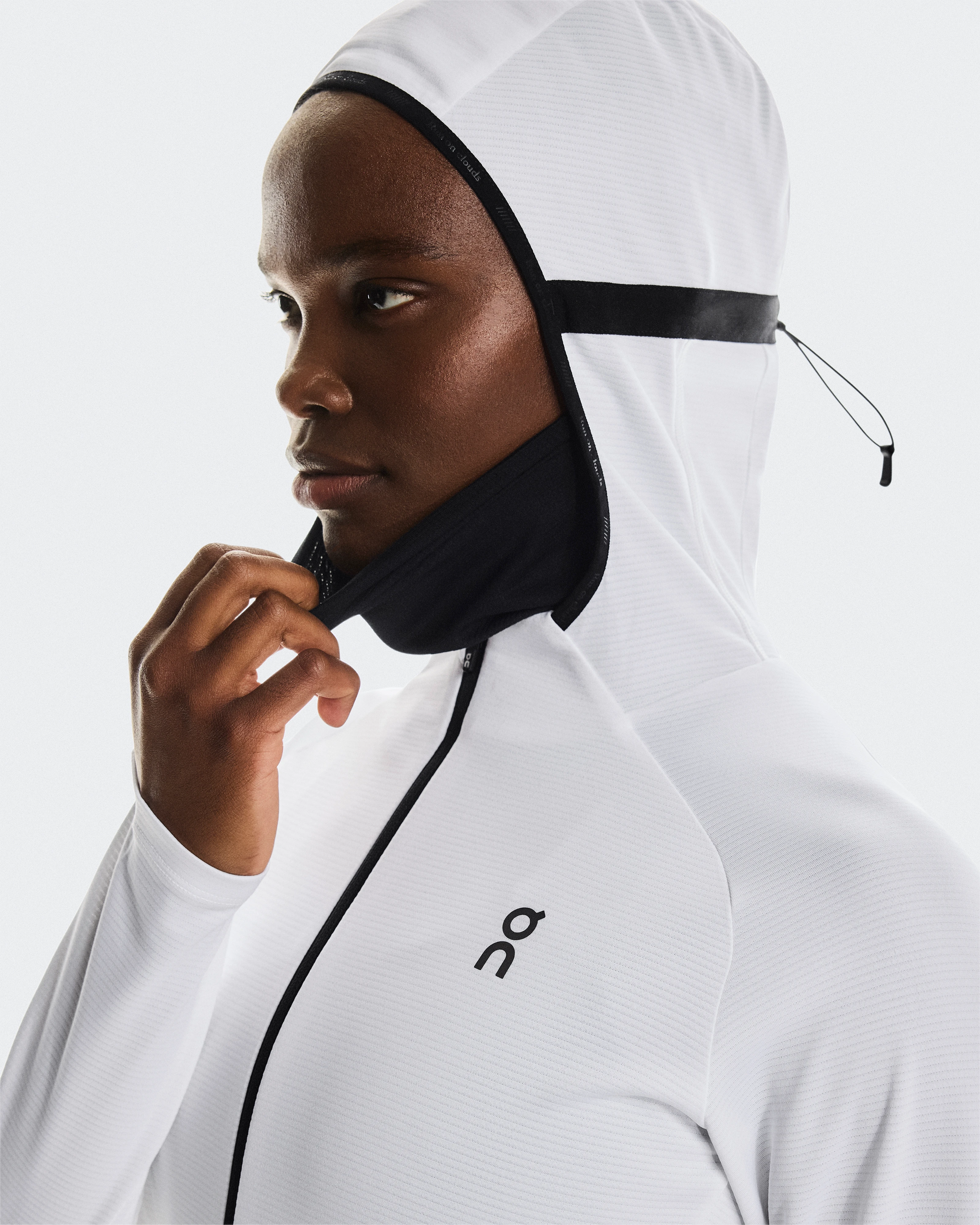 On Climate Zip Hoodie White Women Hoodies and sweatshirts