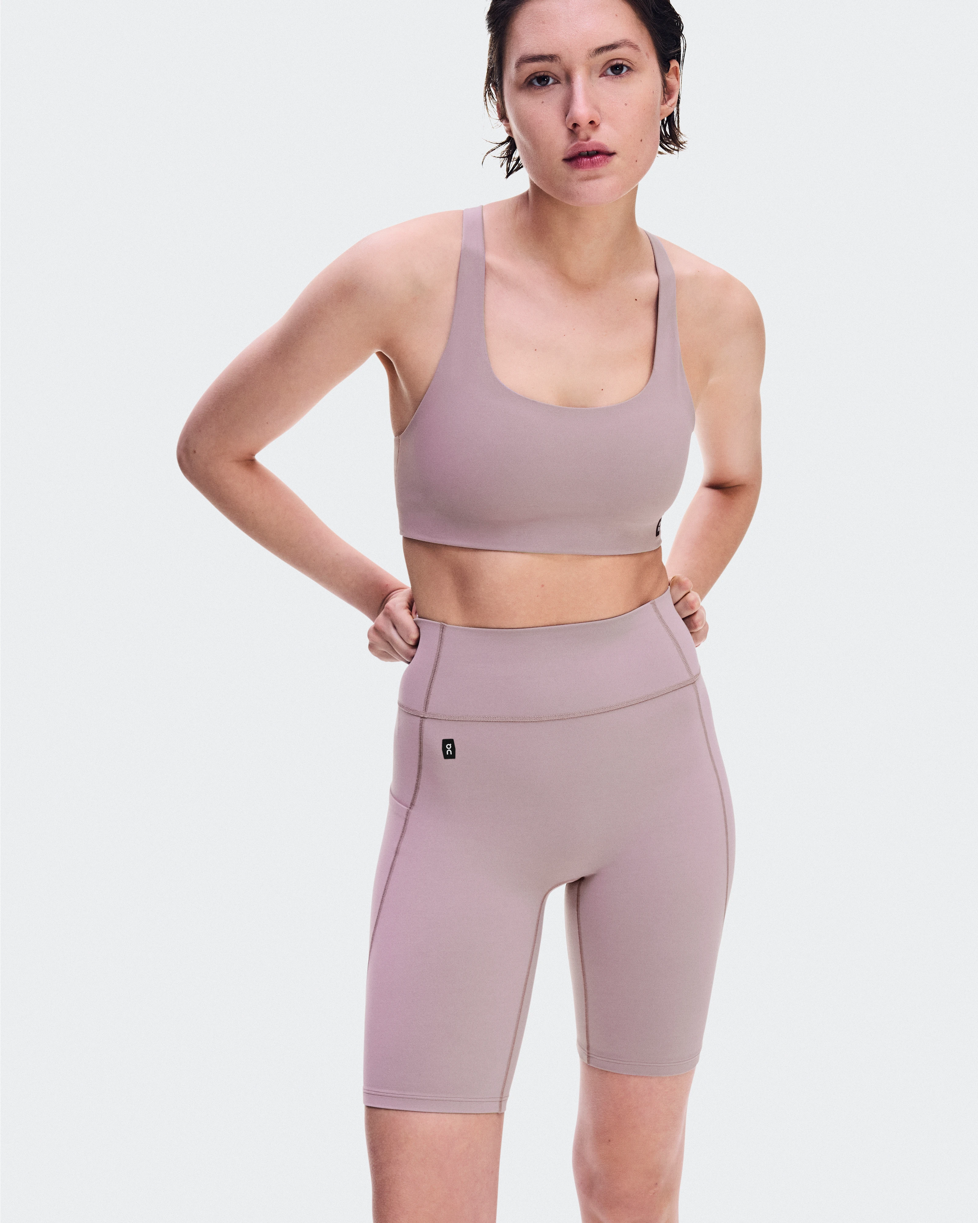 On Studio Leggings Short Heron Women Tights