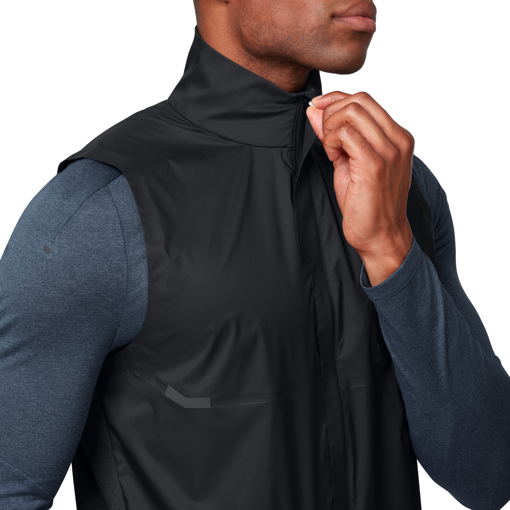 Men's Weather Vest, Black
