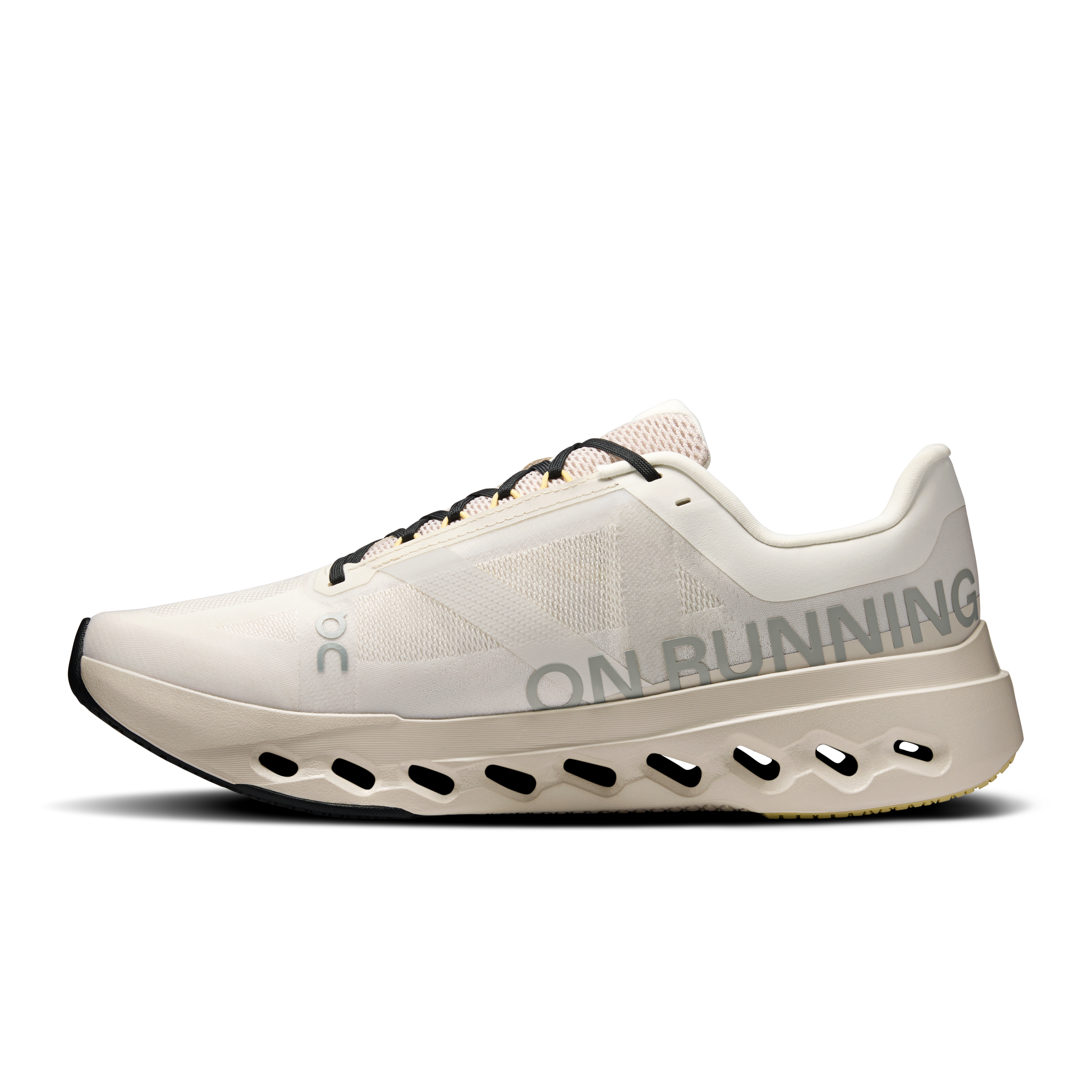 On Cloudsurfer Next Ivory & Silver Herren Strassenlauf Schuhe