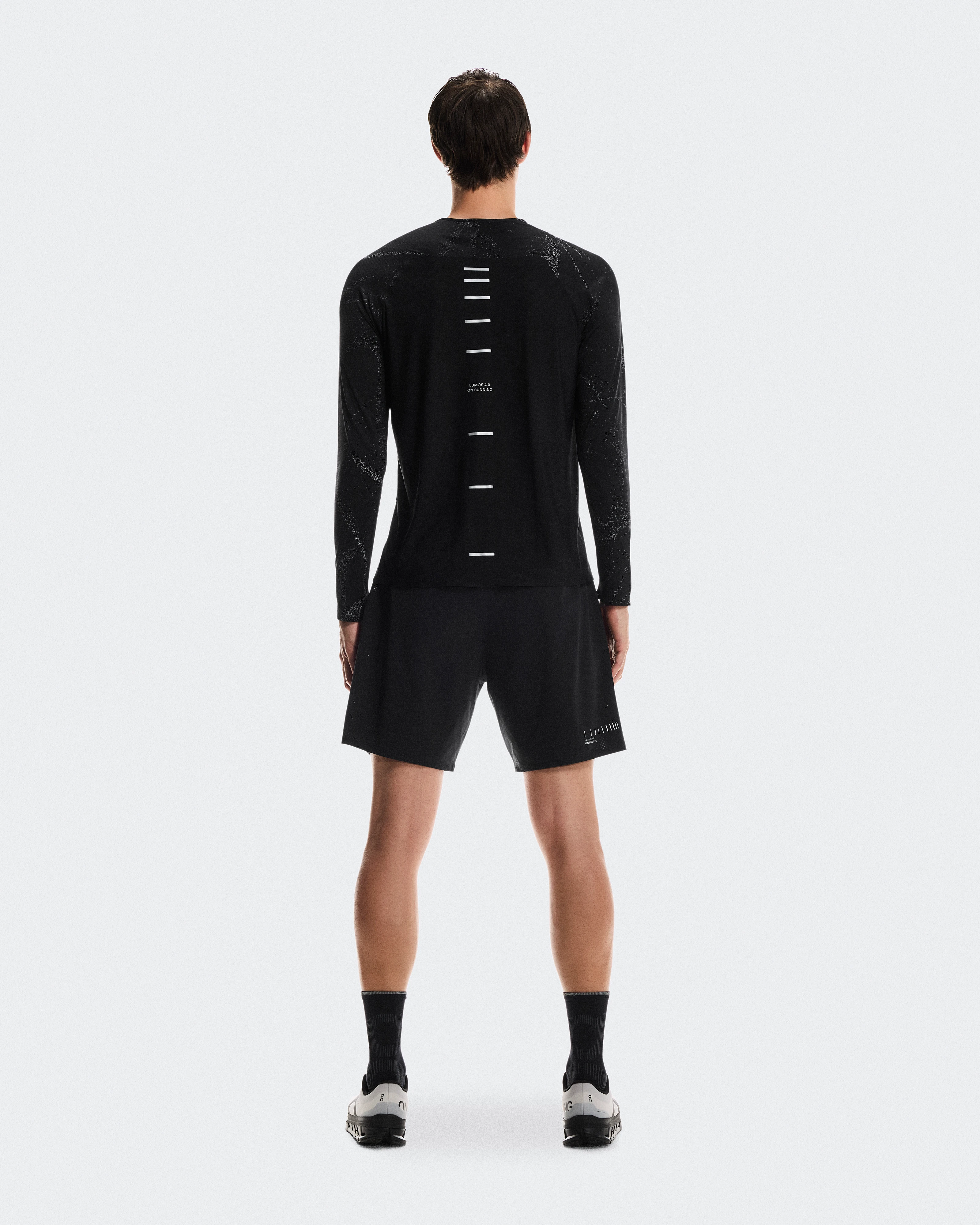 On Performance Shorts Lumos Eclipse & Black Men Shorts